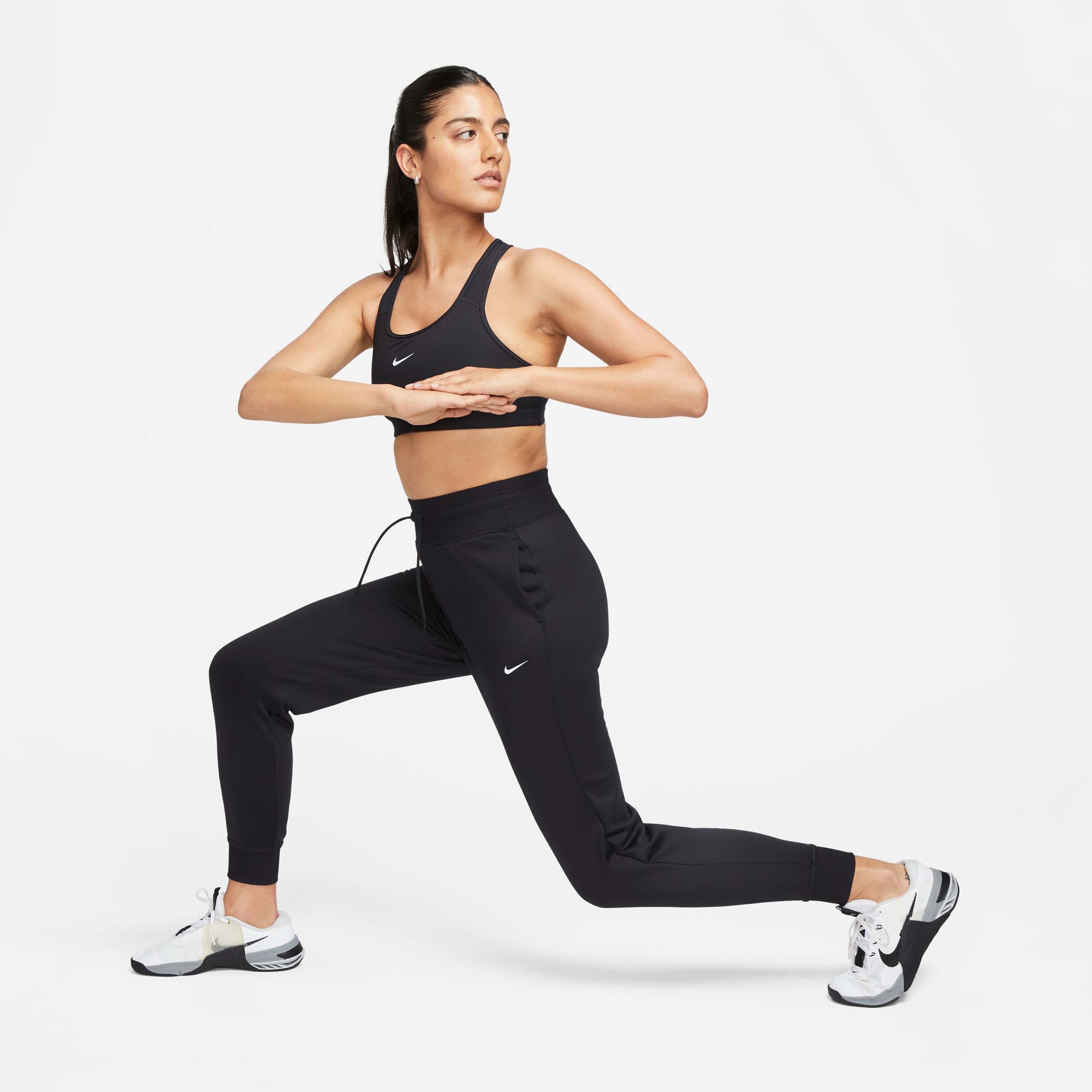 Nike Therma Fit One Kadın Siyah Günlük Eşofman Altı