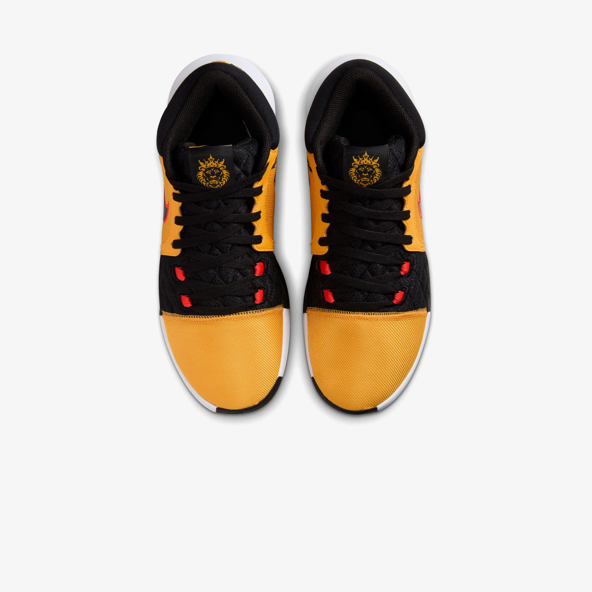 Nike LeBron Witness VIII Erkek Sarı Basketbol Ayakkabısı