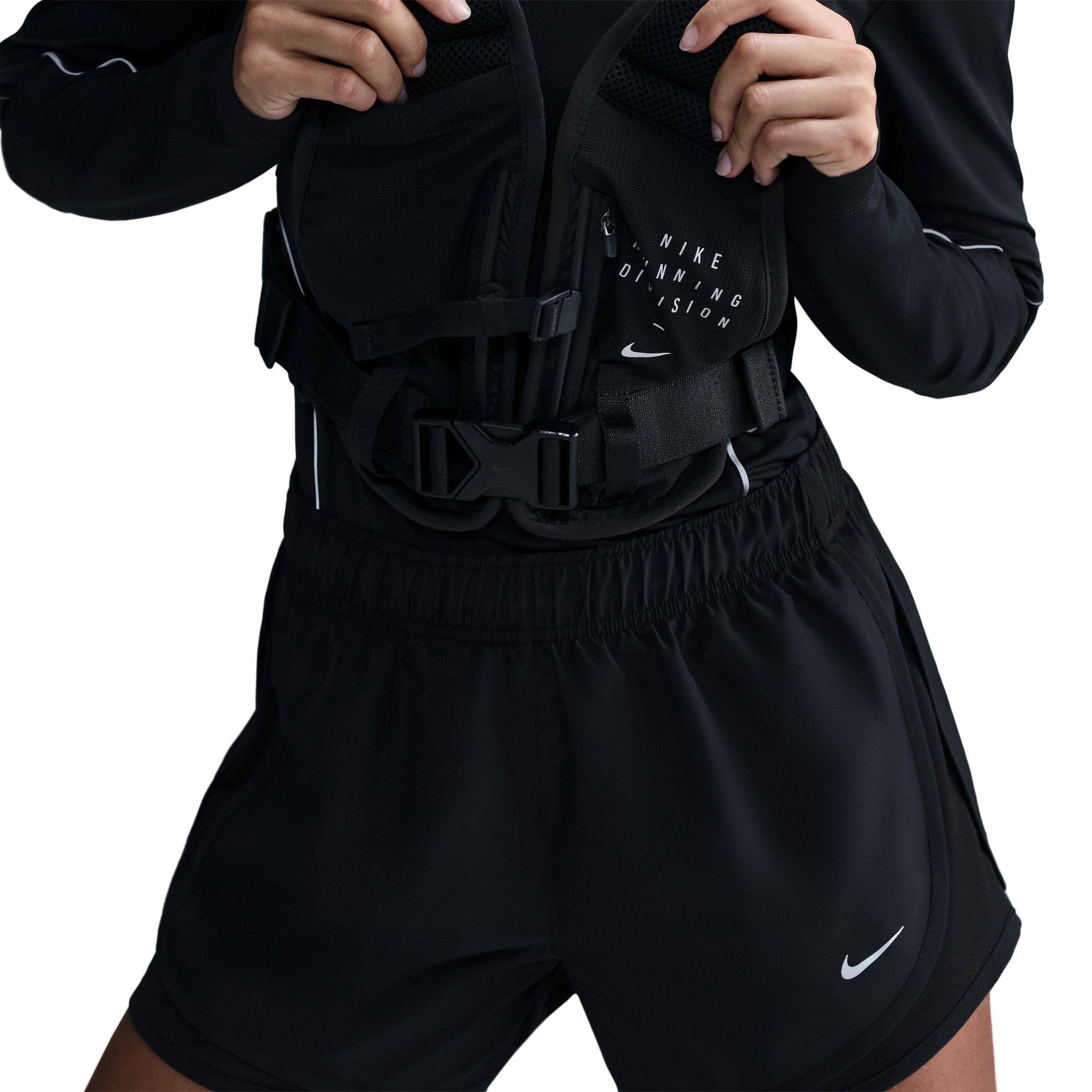 Nike Tempo Kadın Siyah Koşu Şortu