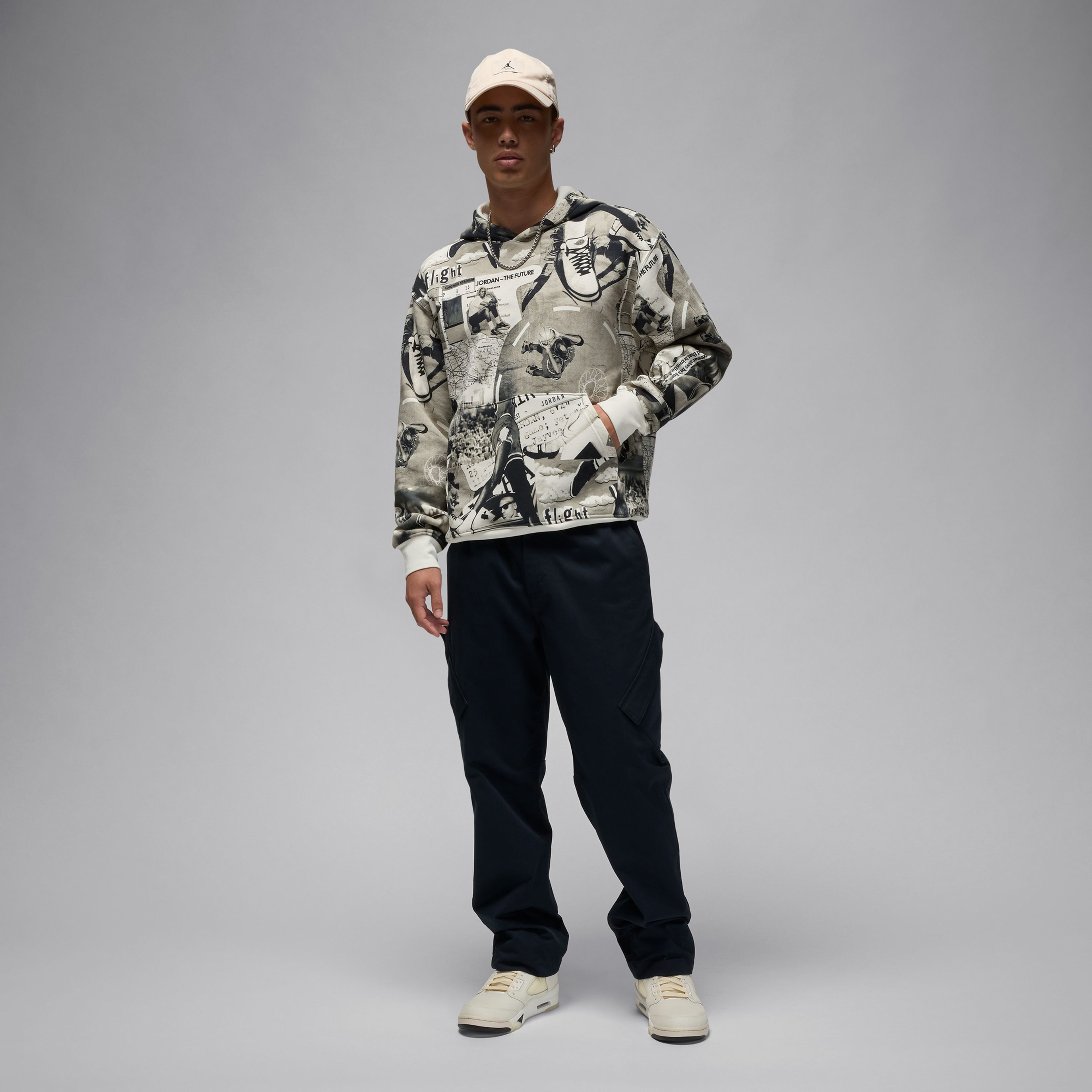 Jordan Brooklyn Fleece Erkek Siyah Sweatshirt