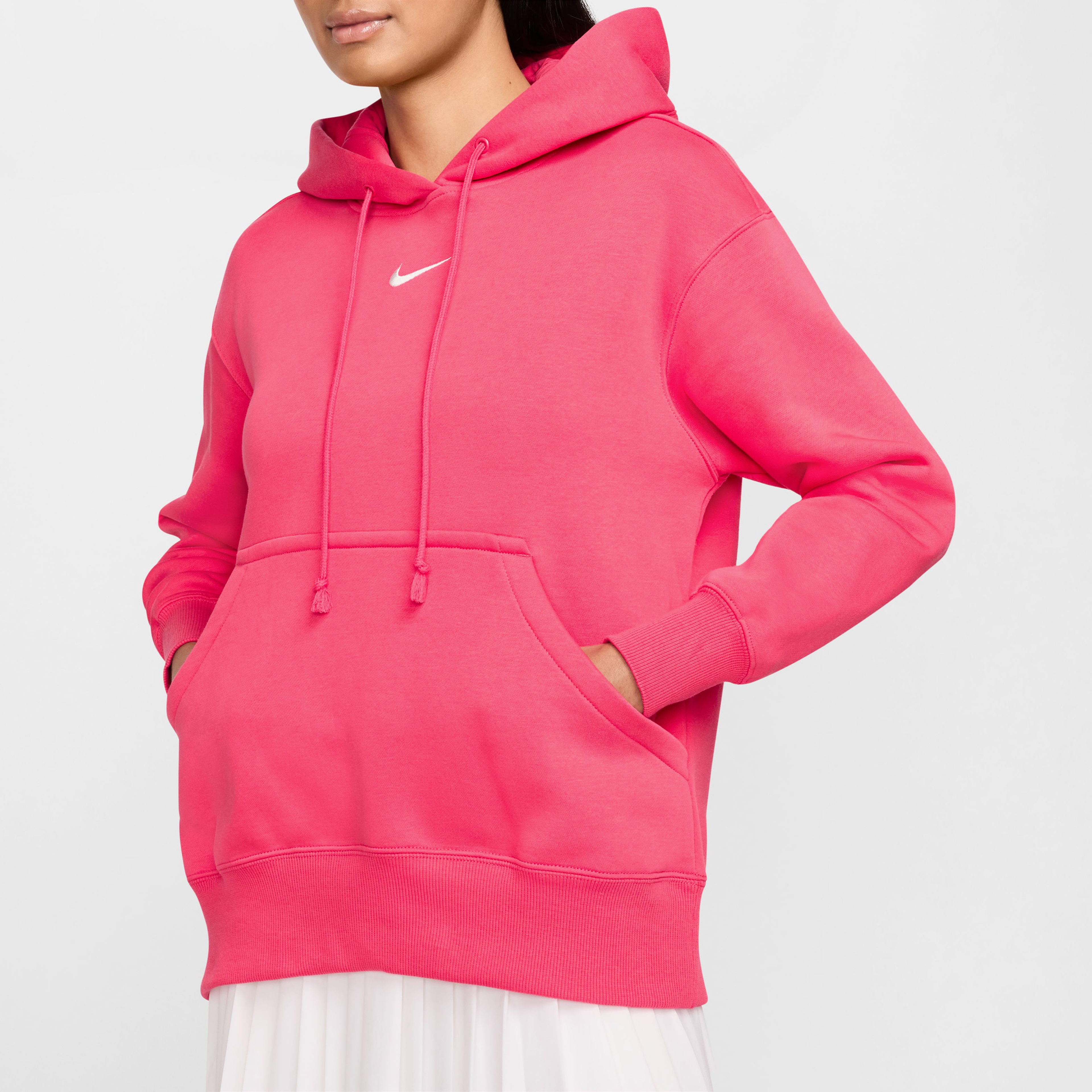 Nike Sportswear Phoenix Kadın Pembe Gnlük Sweatshirt