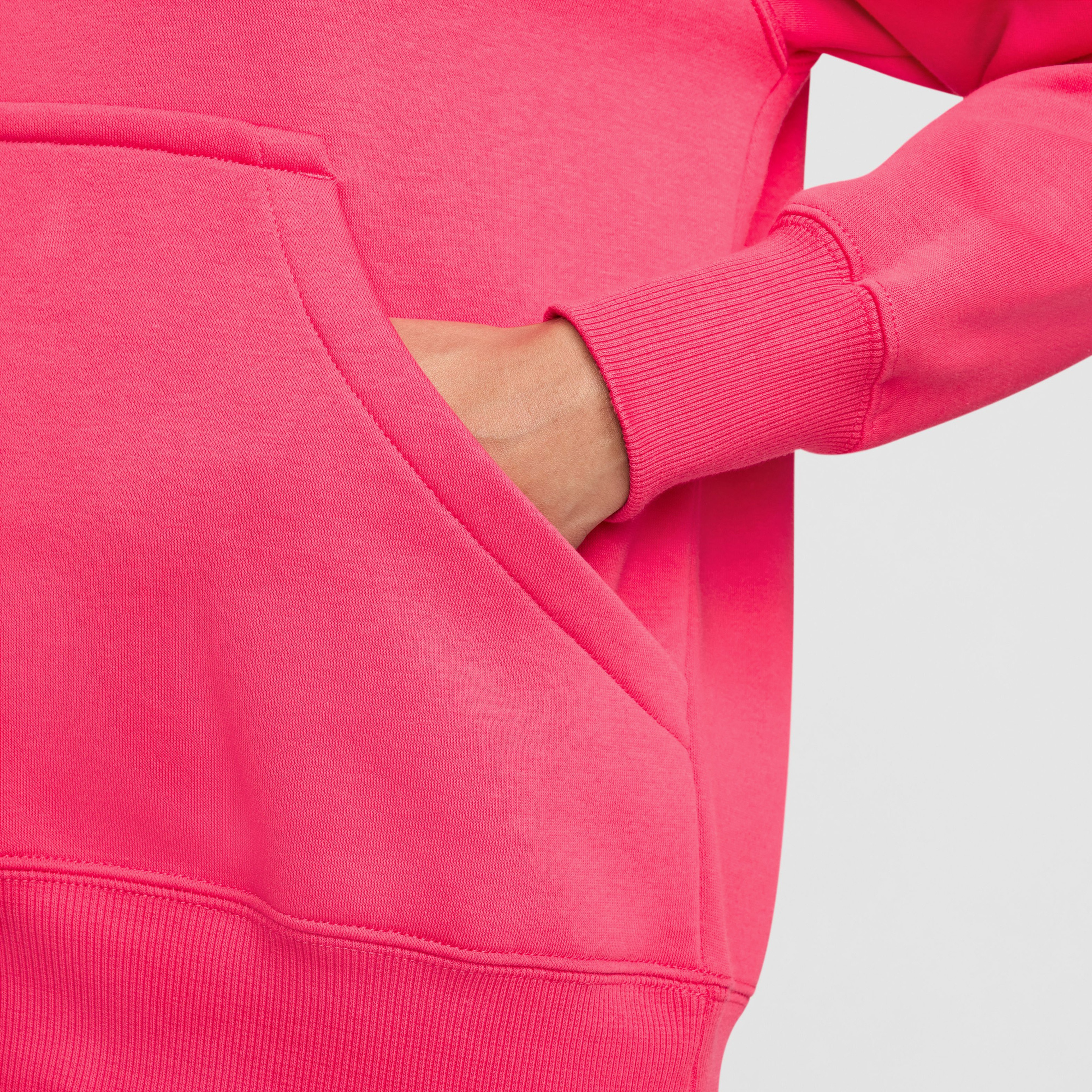 Nike Sportswear Phoenix Kadın Pembe Gnlük Sweatshirt
