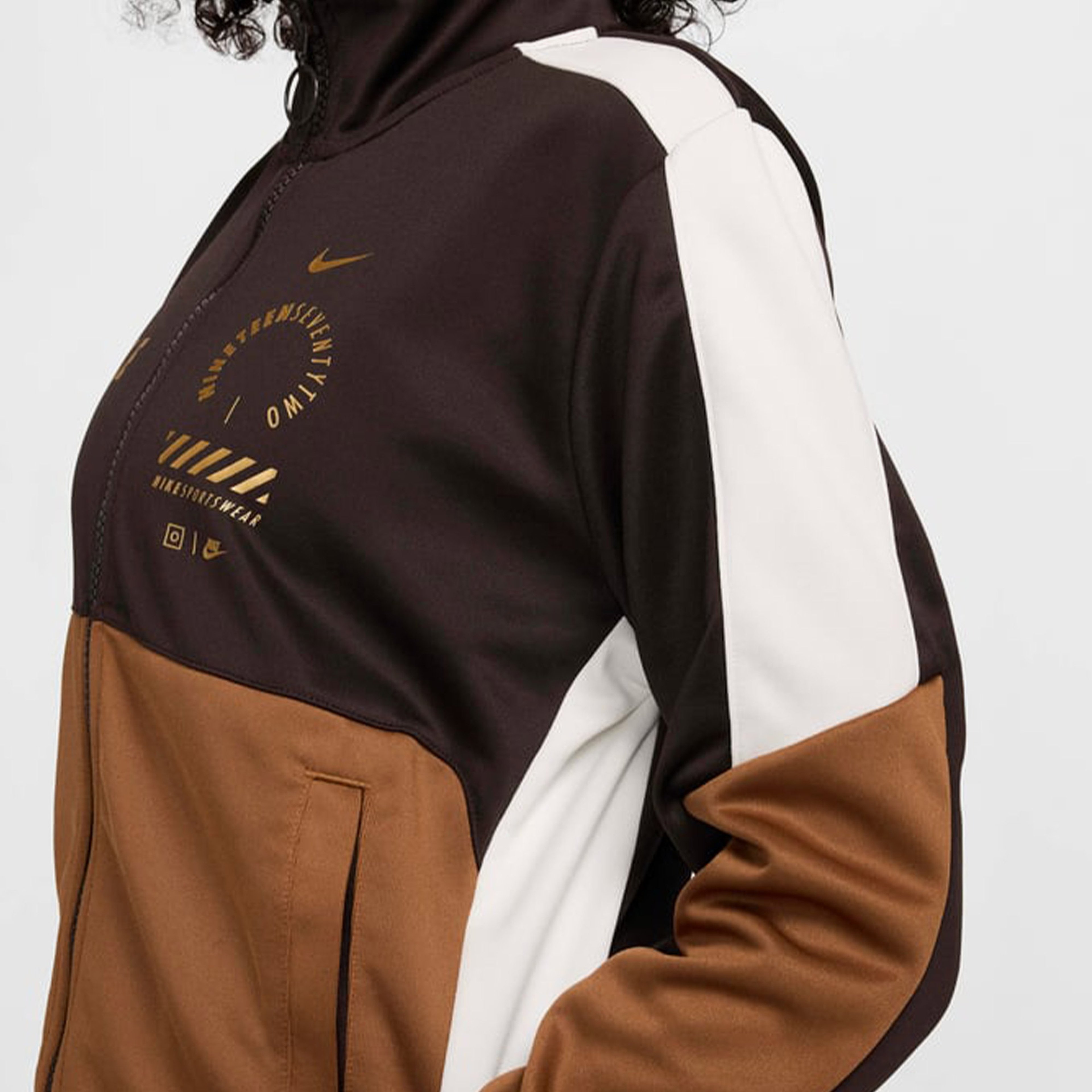 Nike Sportswear Kadın Kahverengi Sweatshirt