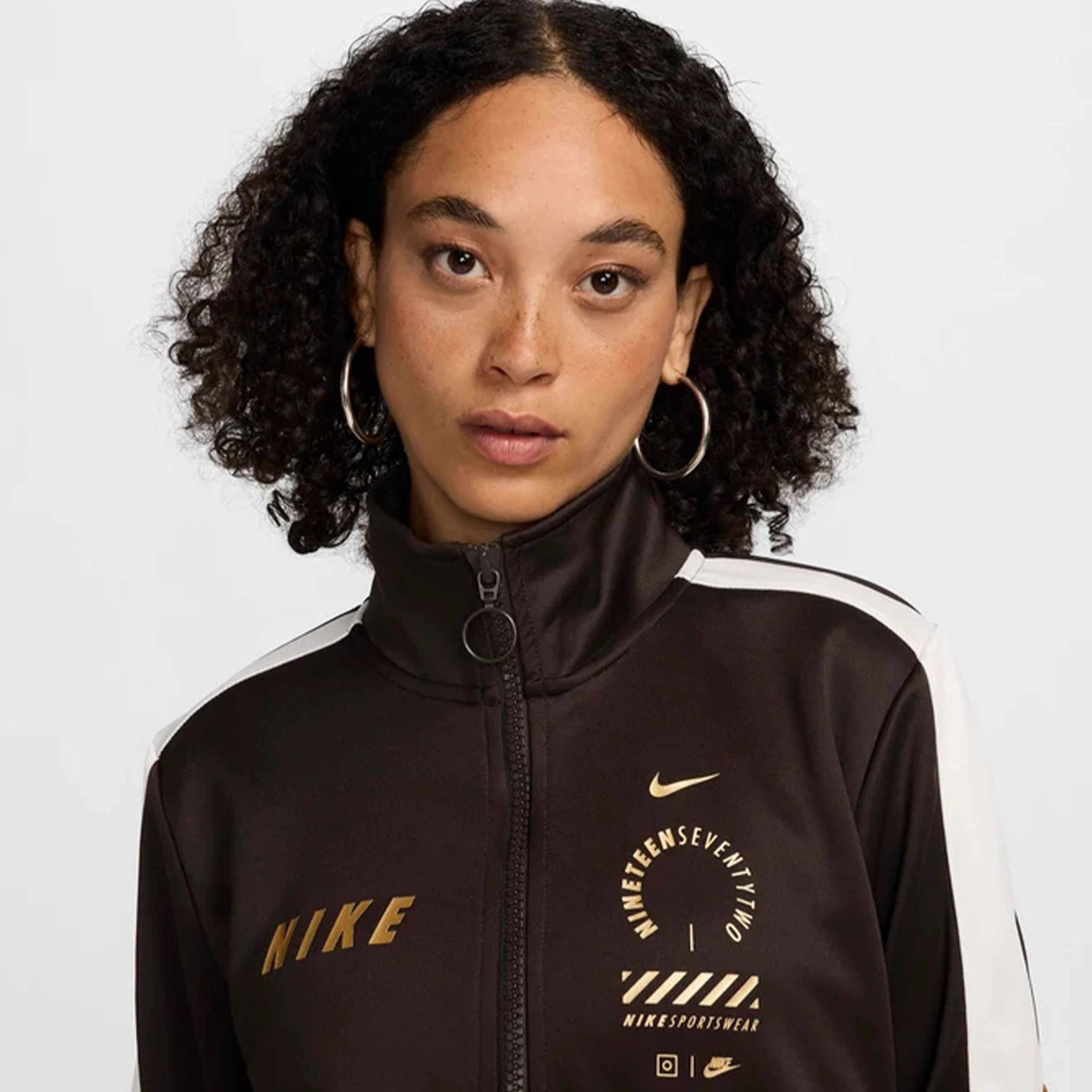Nike Sportswear Kadın Kahverengi Sweatshirt