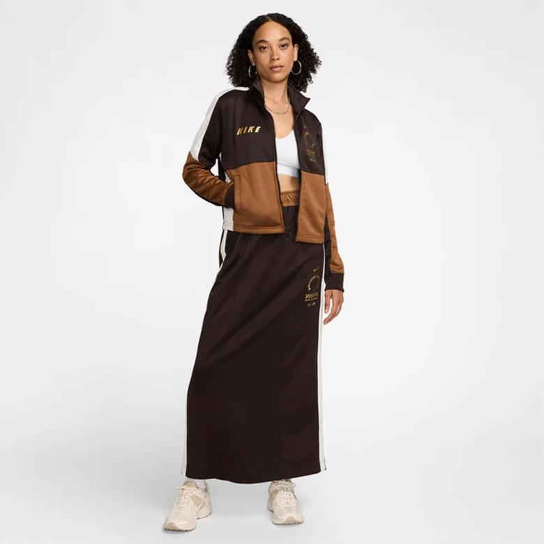 Nike Sportswear Kadın Kahverengi Sweatshirt