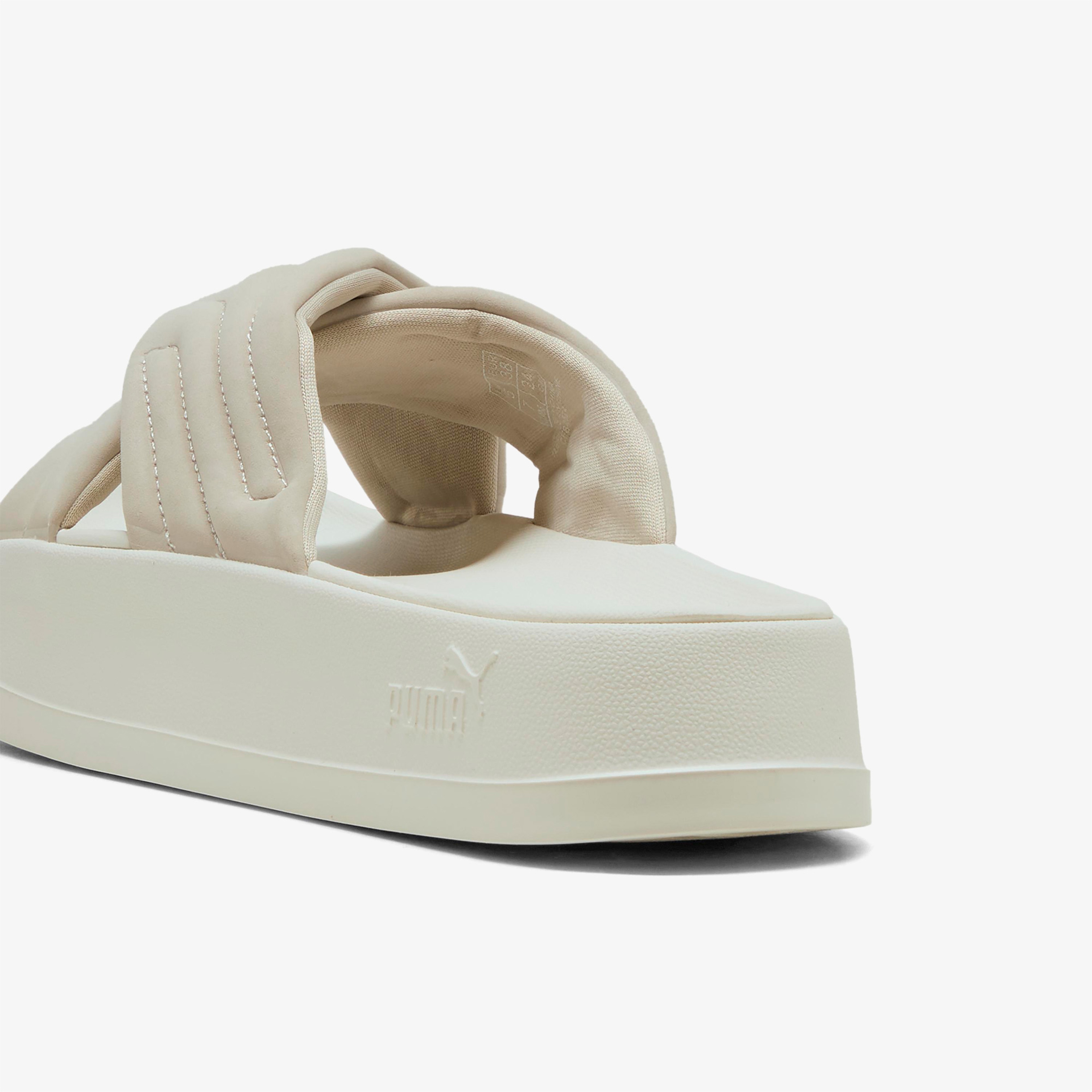 Puma Leadcat Platform Kadın Krem Terlik