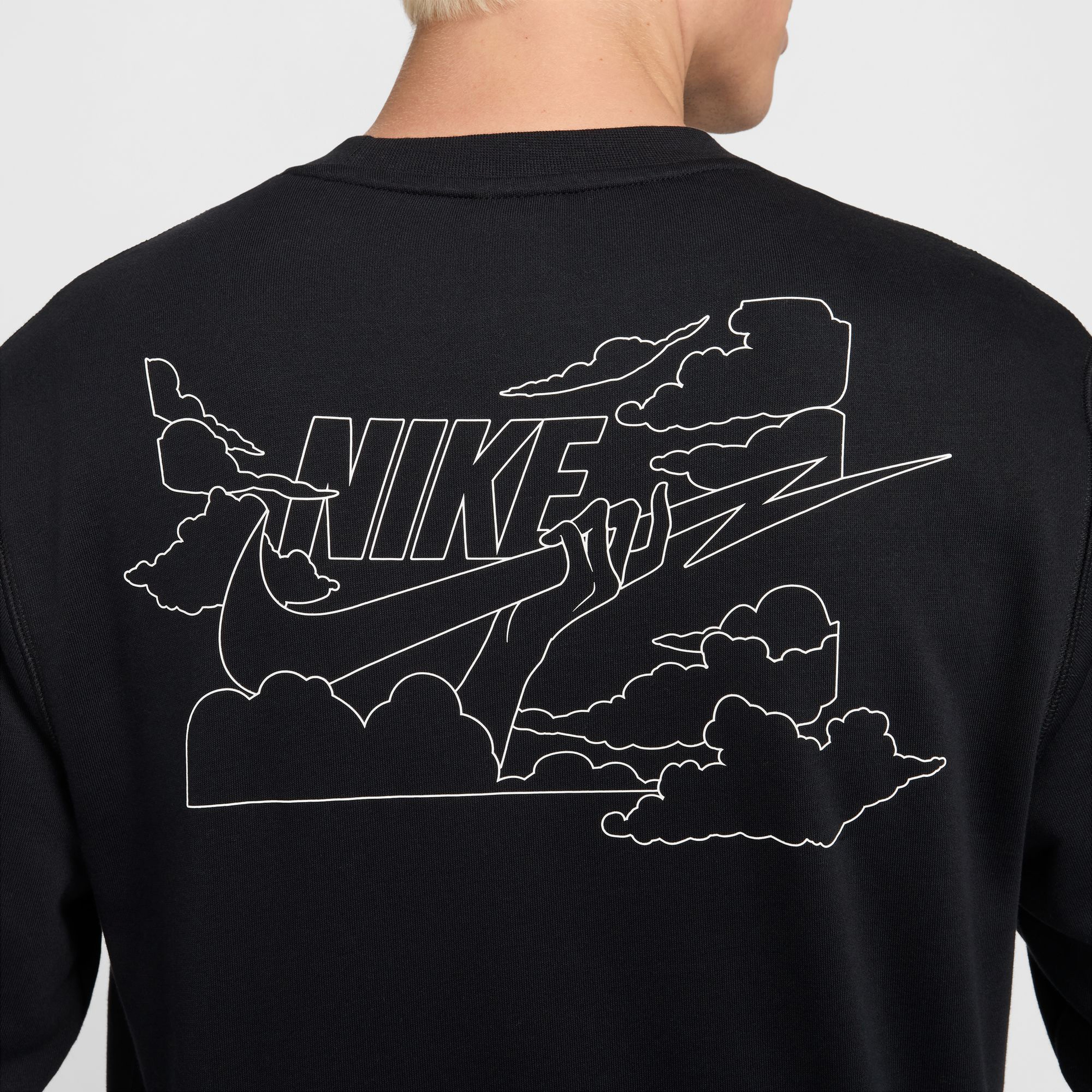 Nike Erkek Siyah Sweatshirt