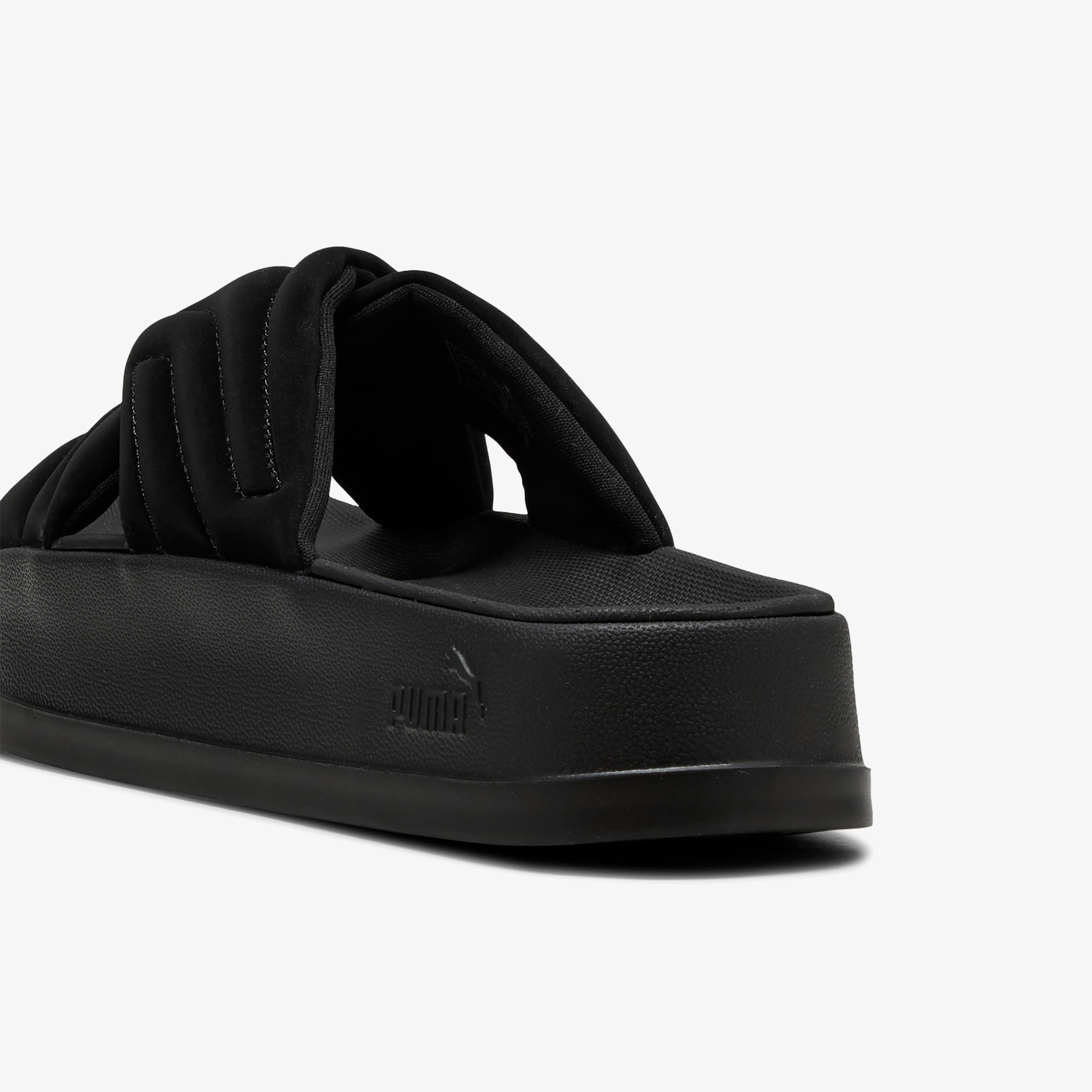 Puma Leadcat Platform Kadın Siyah Terlik