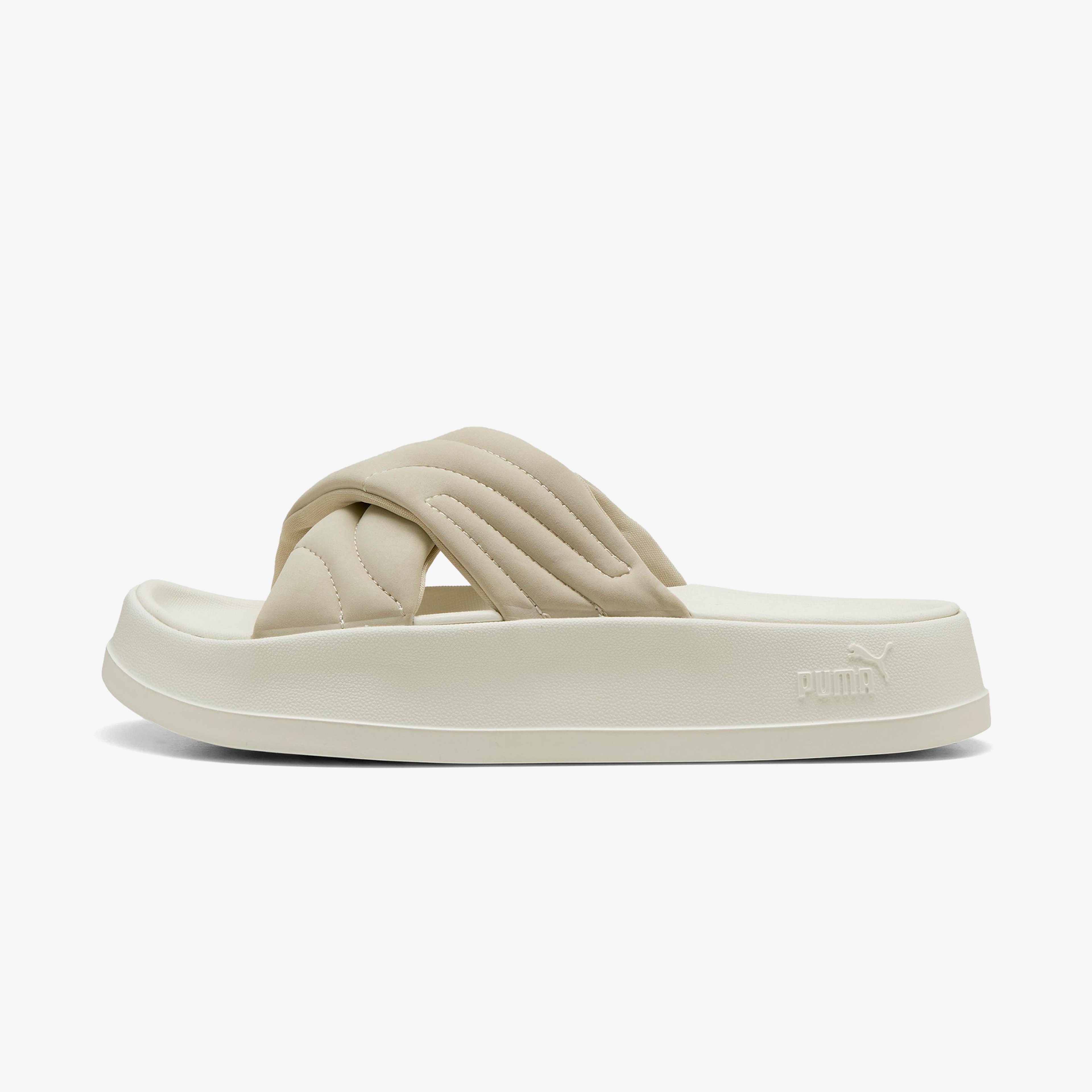 Puma Leadcat Platform Kadın Krem Terlik