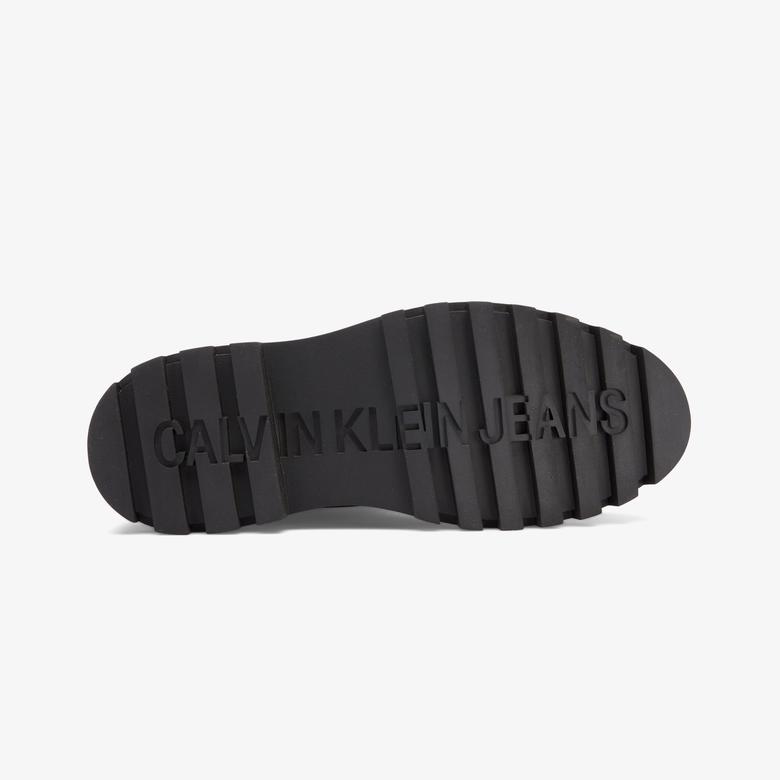 Calvin Klein Jeans Flatform Chelsea Boot Padded Kadın Siyah Yağmur Botu