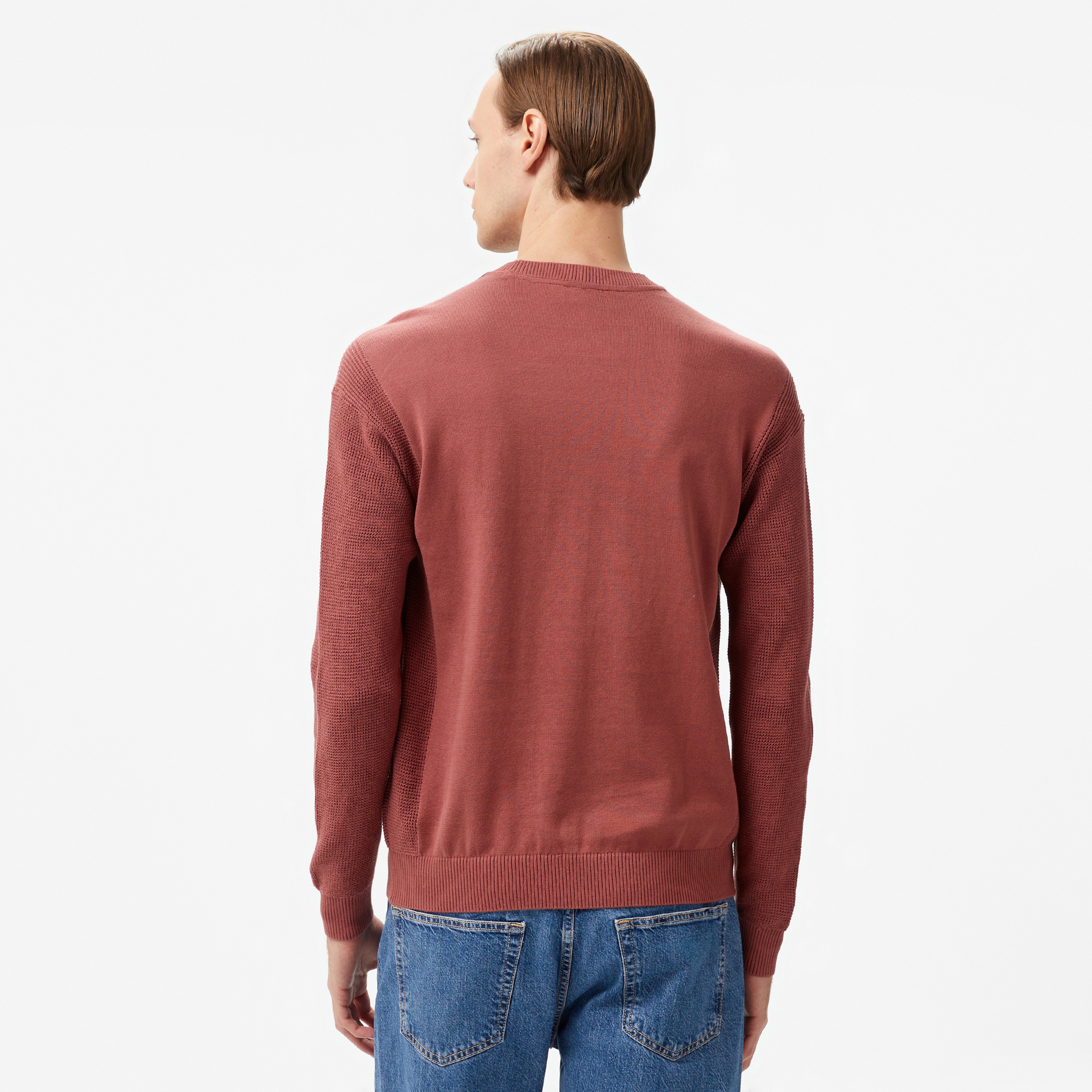 Calvin Klein Jeans Erkek Mor Triko