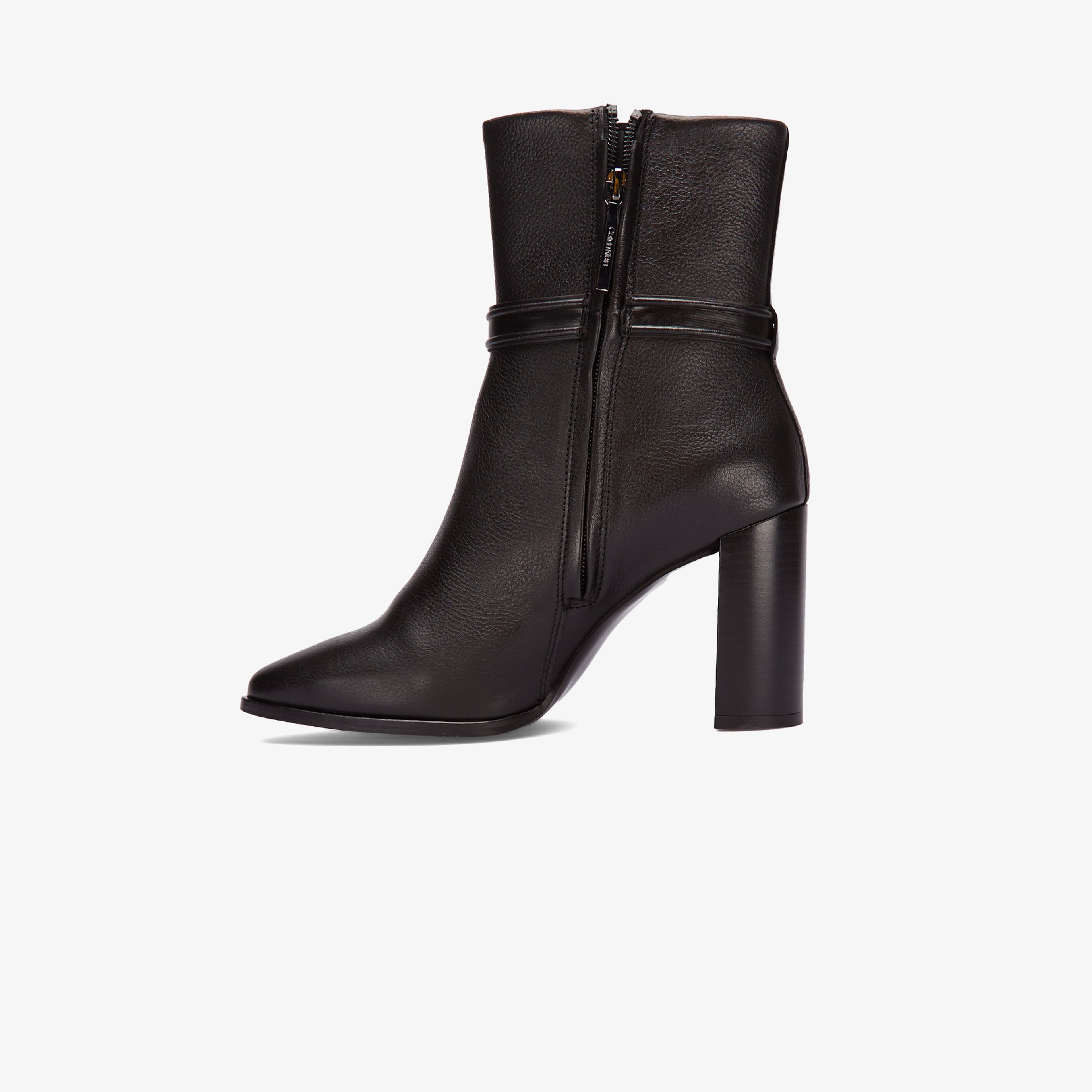 Calvin Klein Heel Ankle Boot 85 Kadın Siyah Yağmur Botu