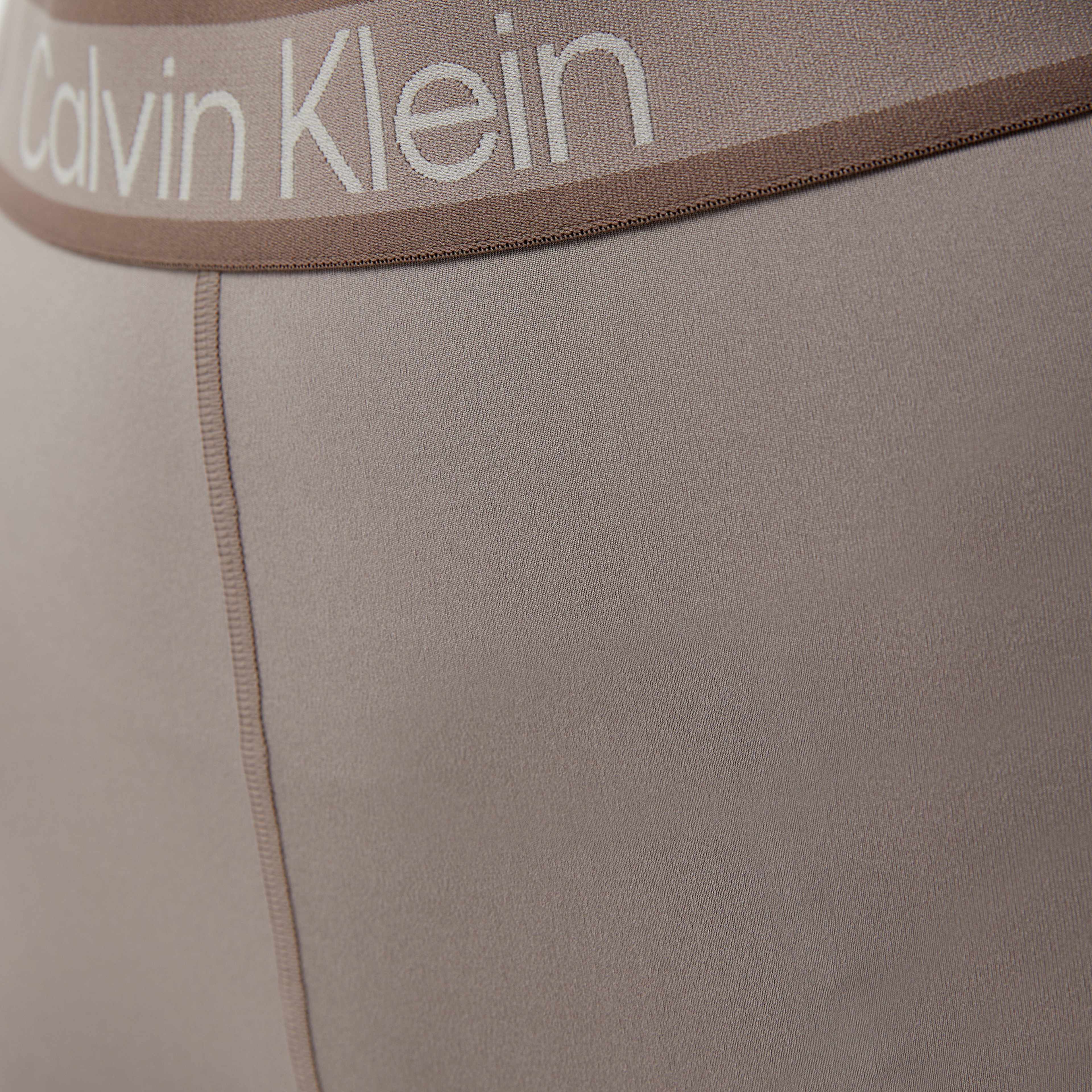 Calvin Klein Kadın Kahverengi Tayt