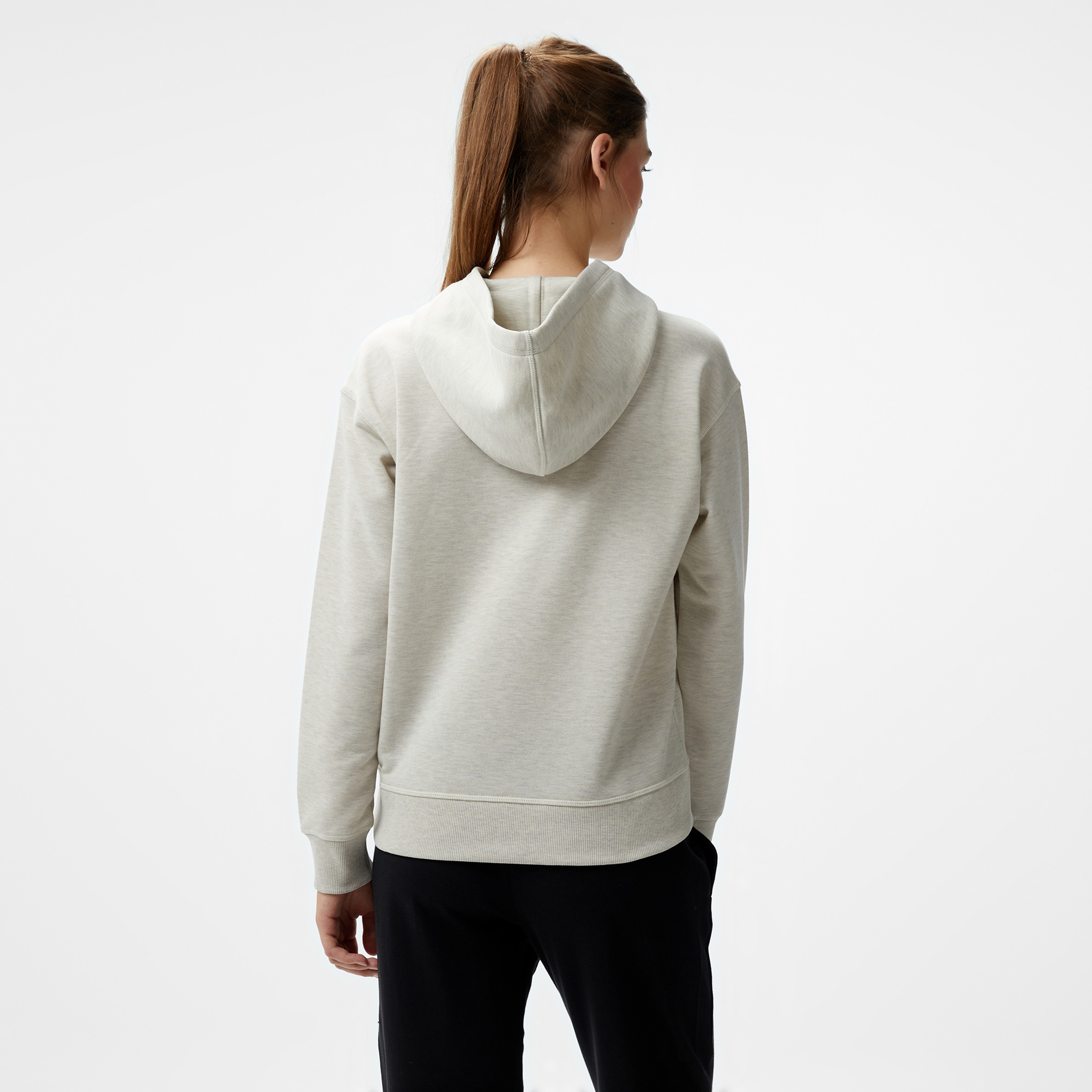 Calvin Klein Pullover Kadın Bej Sweatshirt