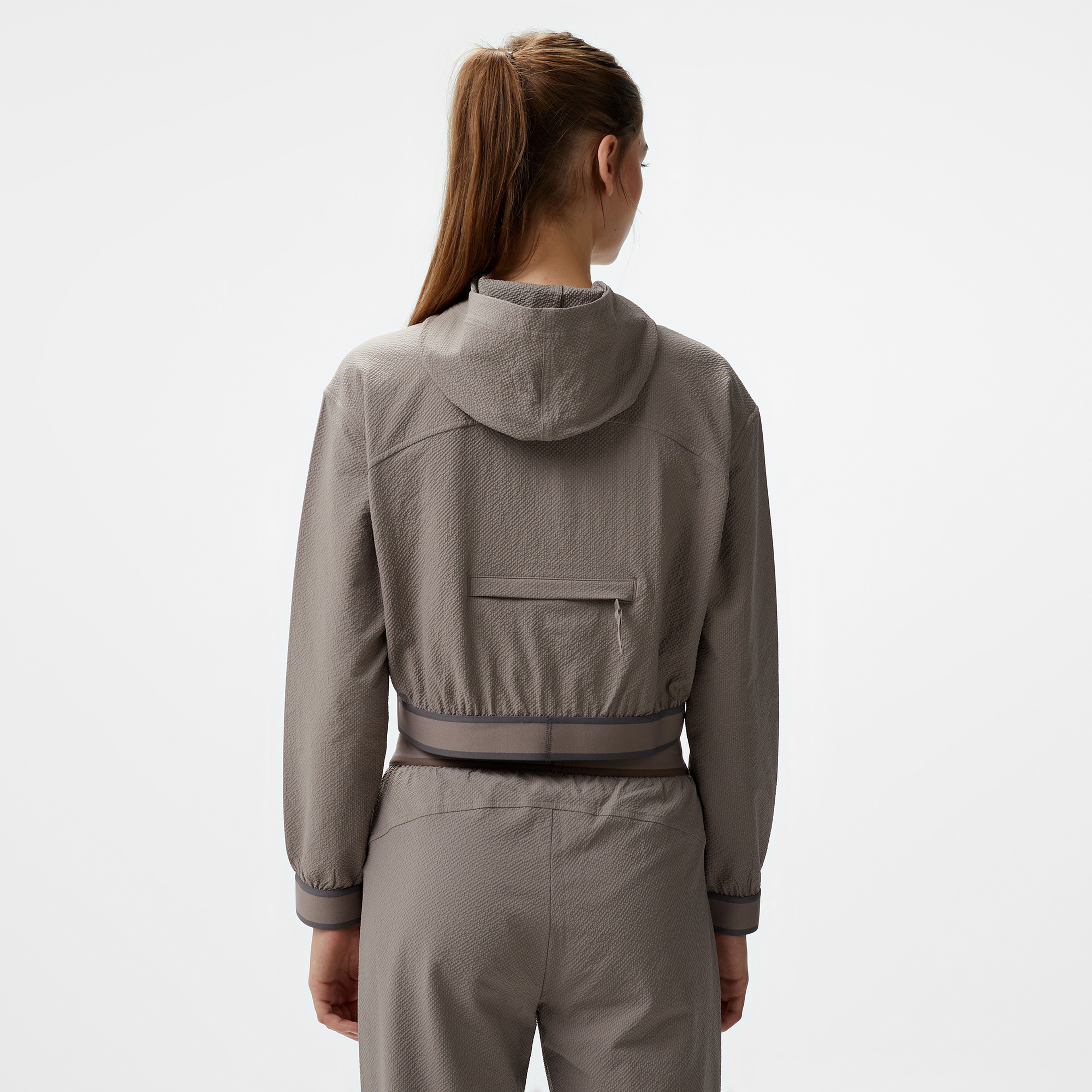 Calvin Klein Wind Kadın Kahverengi Rüzgarlık