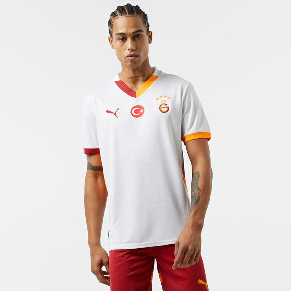 Puma Galatasaray 2024-25 Deplasman Erkek Beyaz Futbol Forması