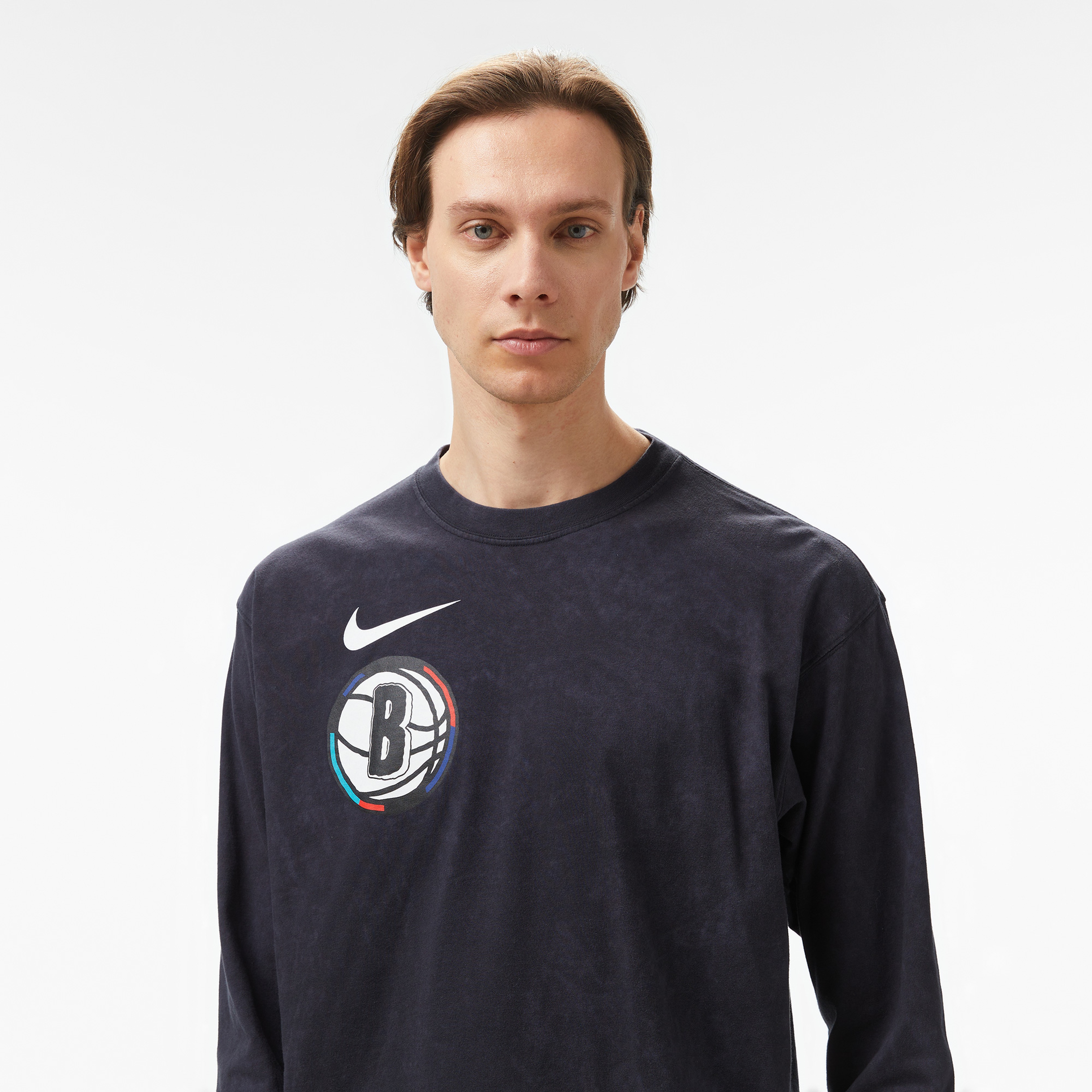 Nike Brooklyn Nets City Edition Erkek Siyah Günlük Sweatshirt