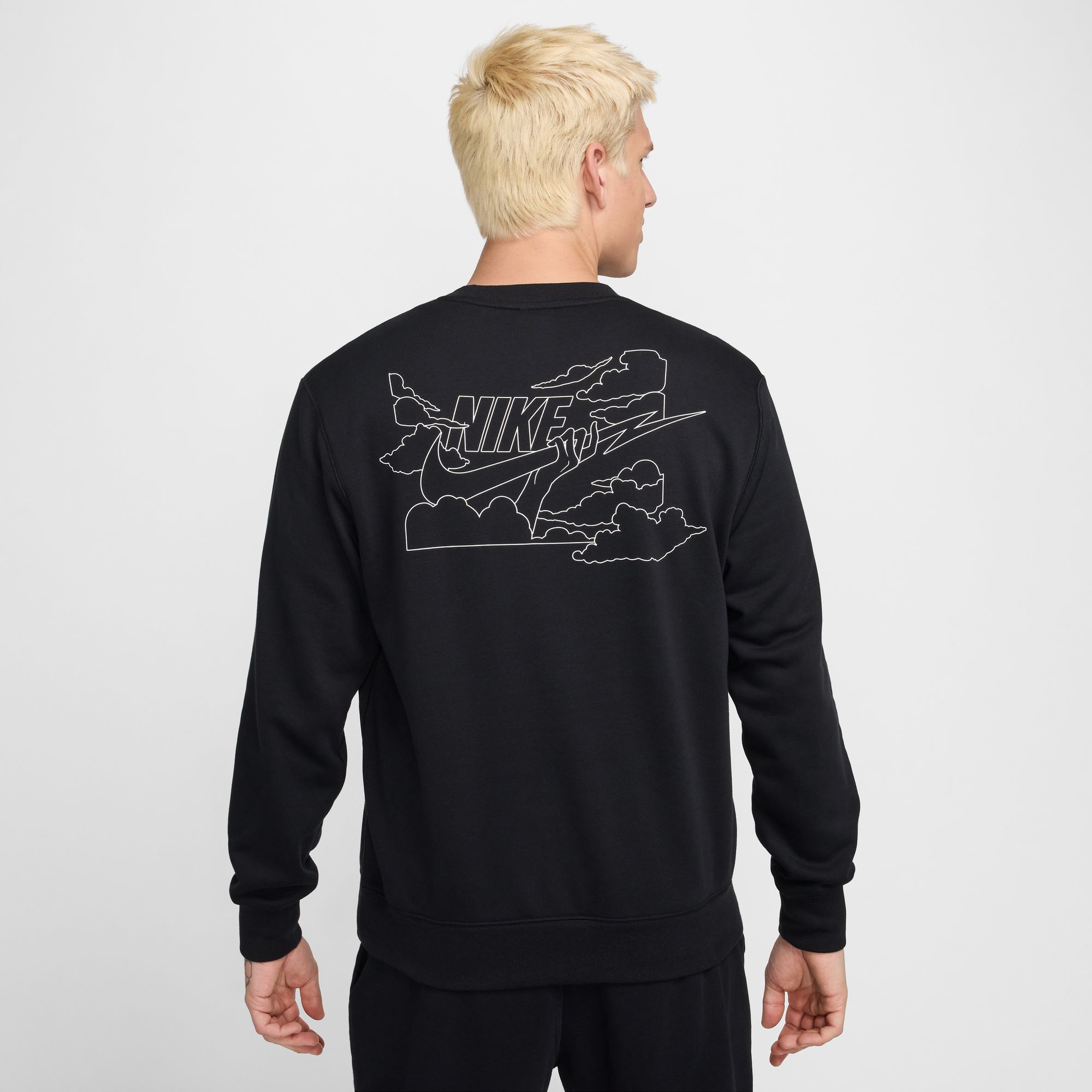 Nike Erkek Siyah Sweatshirt