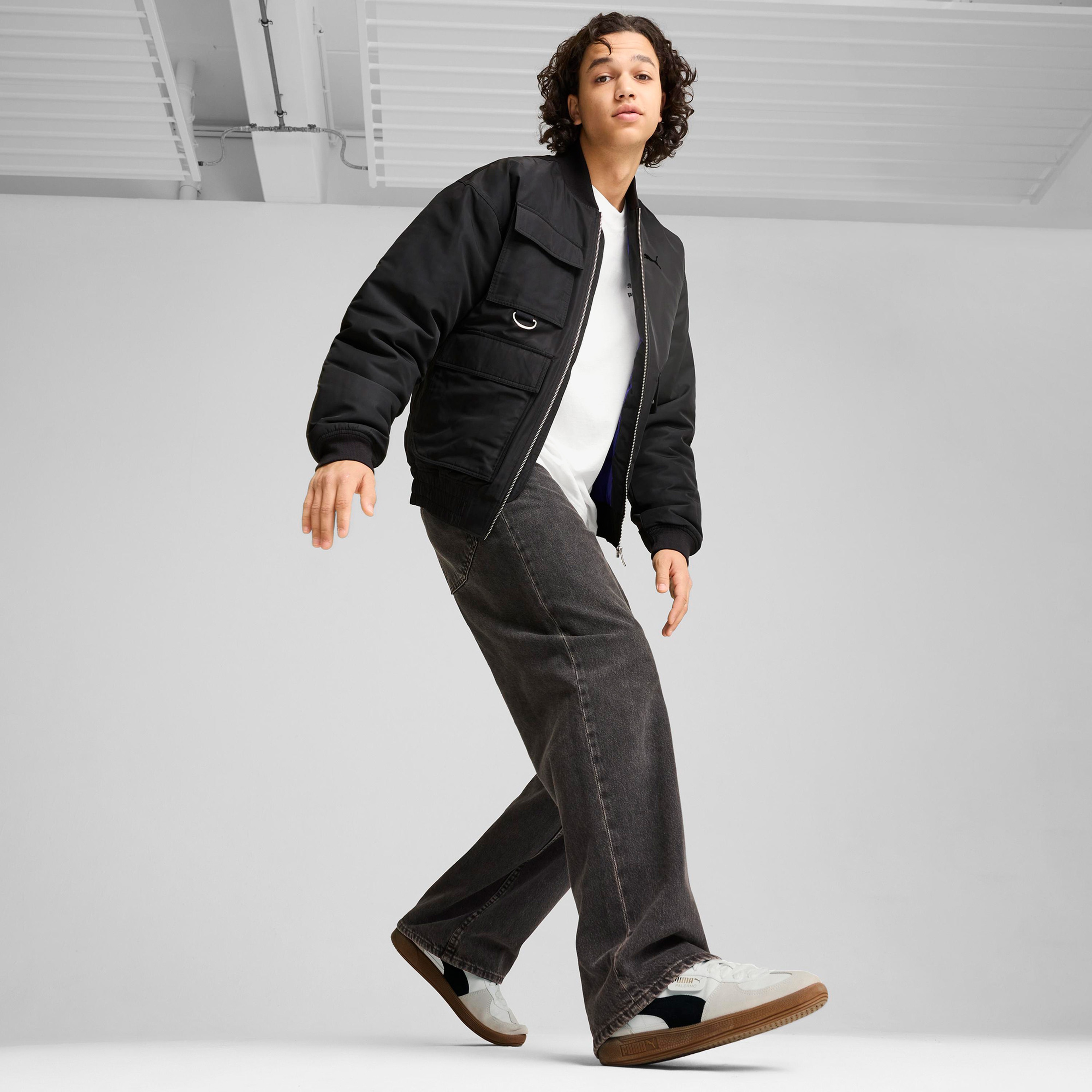 Puma Bomber Erkek Siyah Ceket