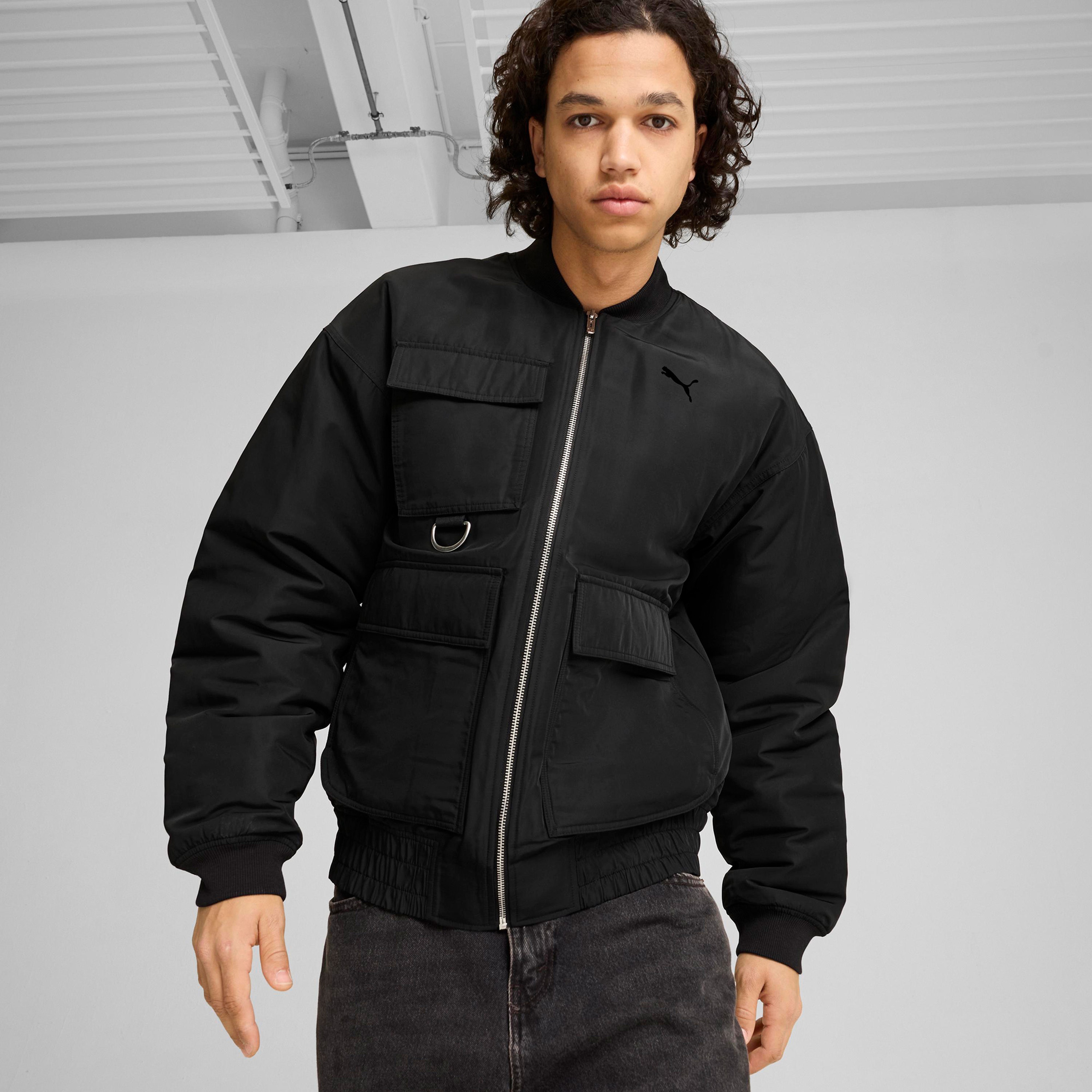 Puma Bomber Erkek Siyah Ceket