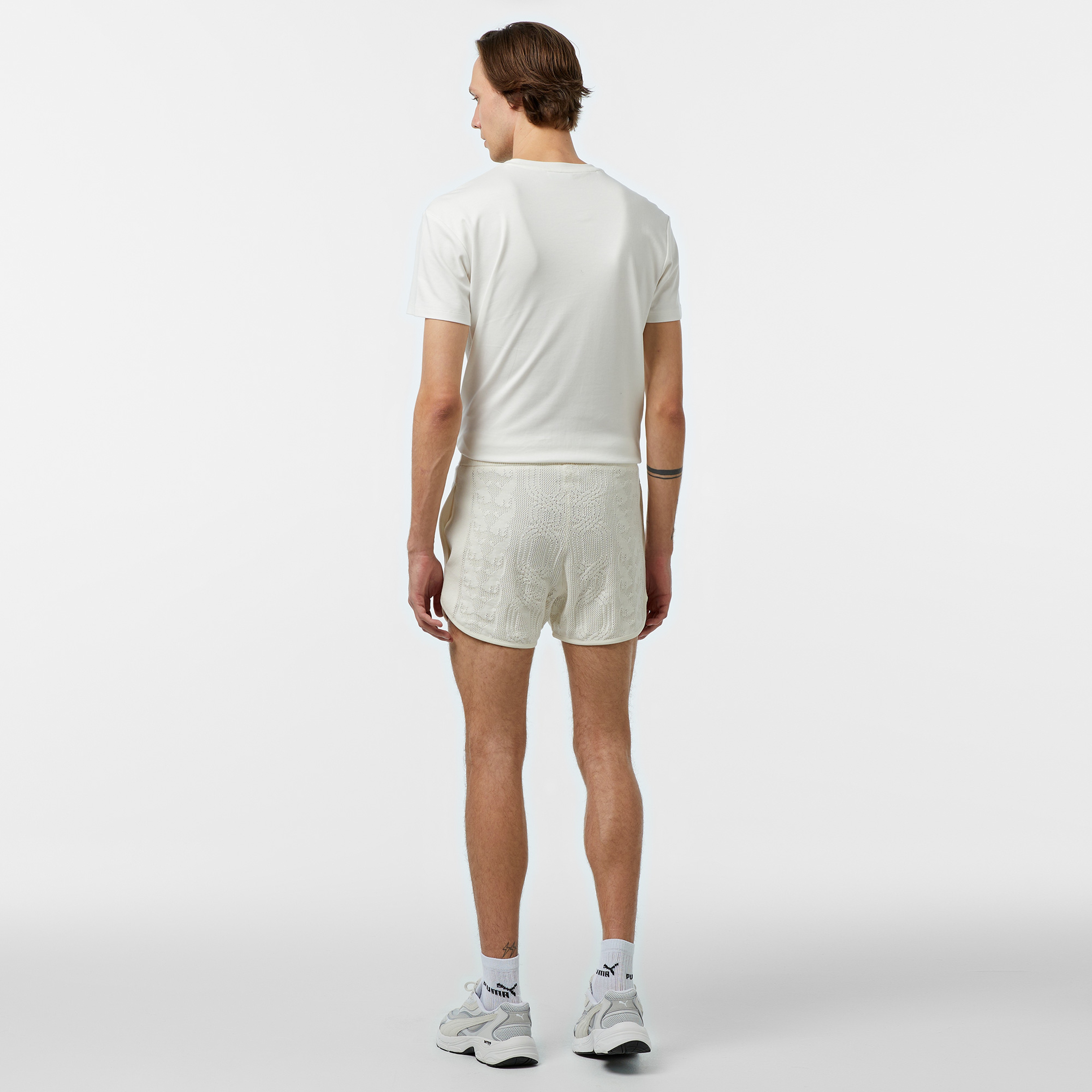 Puma X Palomo T7 Erkek Krem Rengi Şort