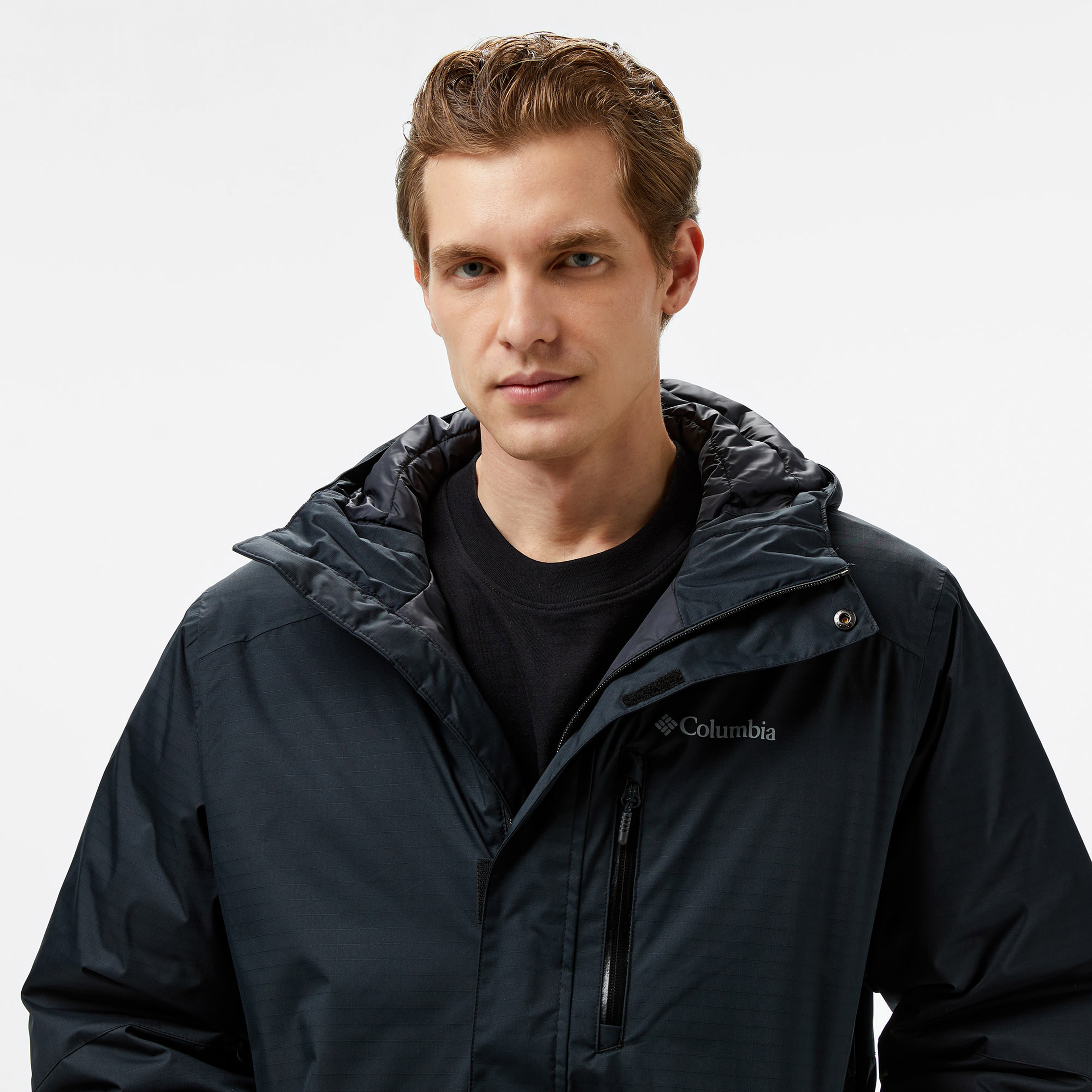 Columbia Oak Harbor II Insulated Erkek Siyah Mont