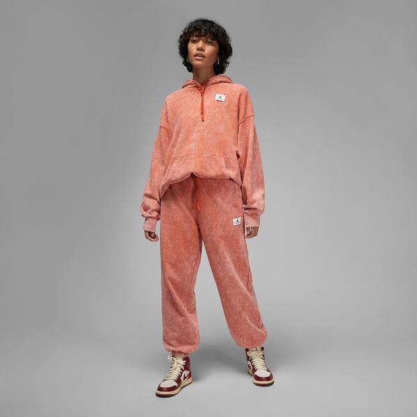 Jordan Flight Fleece Kadın Turuncu Eşofman Altı