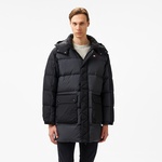 Tommy Hilfiger Jeans Two Tone Parka Erkek Siyah Mont
