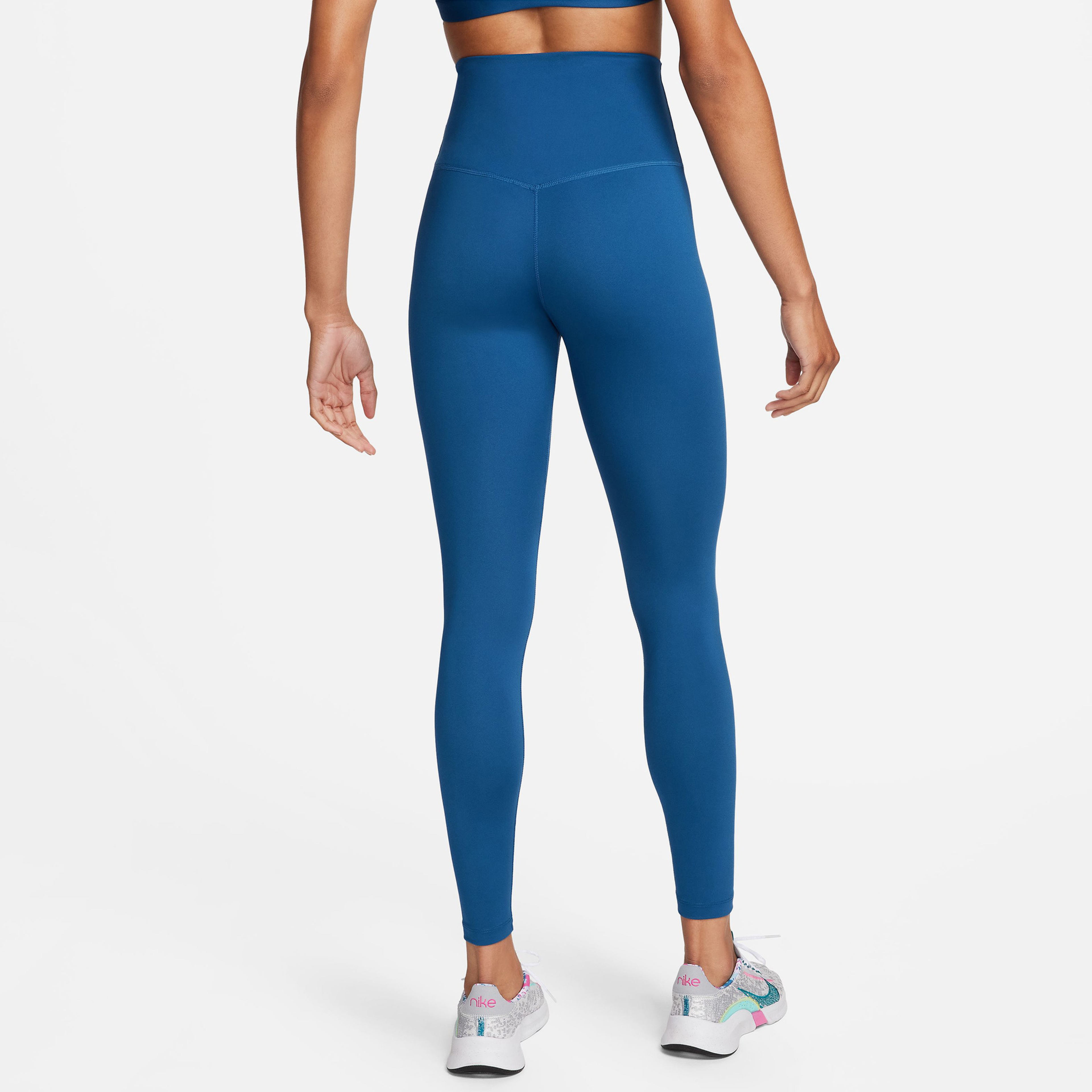 Nike One Dri-Fit Kadın Mavi Tayt