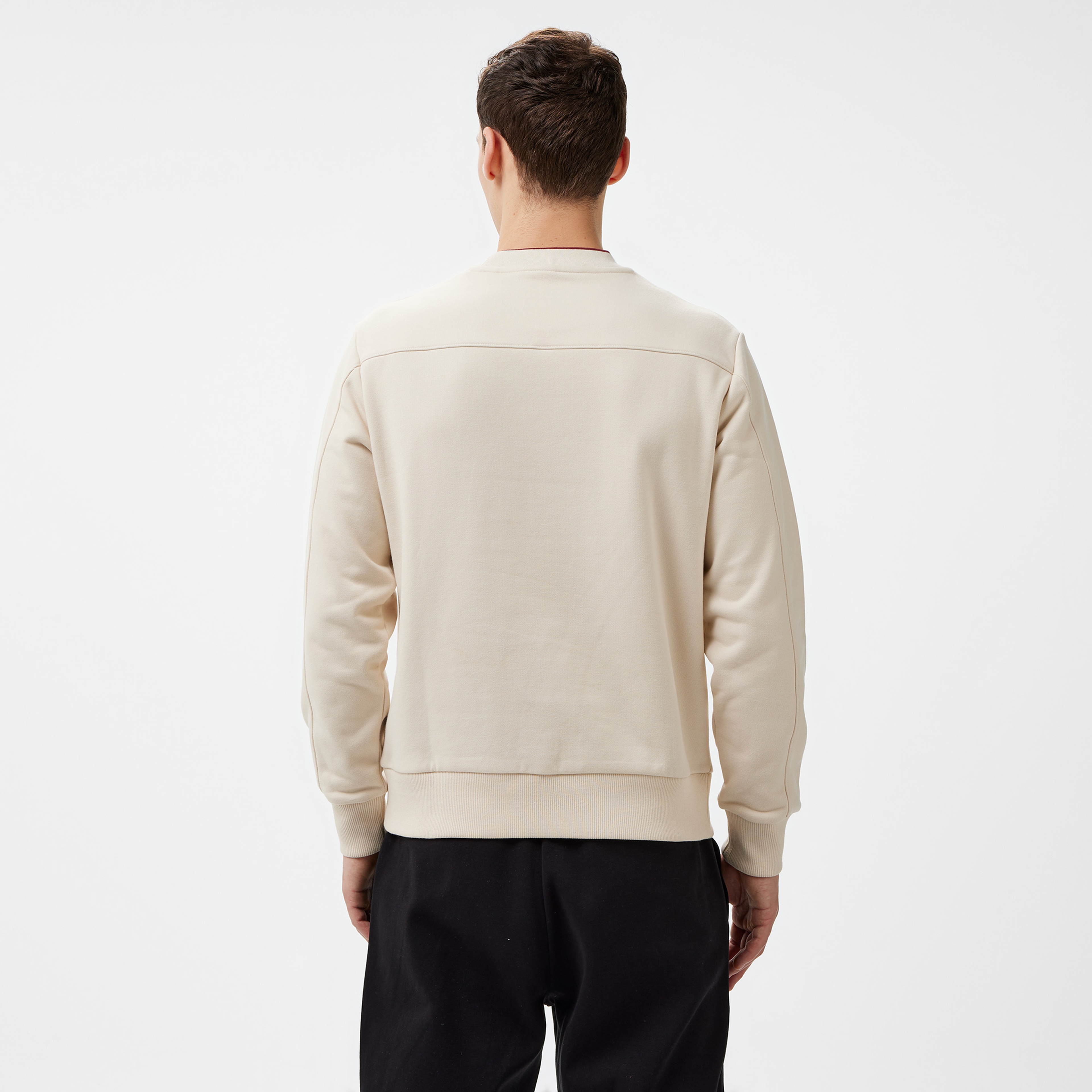 Boss C-Soleri 40_Ps Erkek Bej Sweatshirt