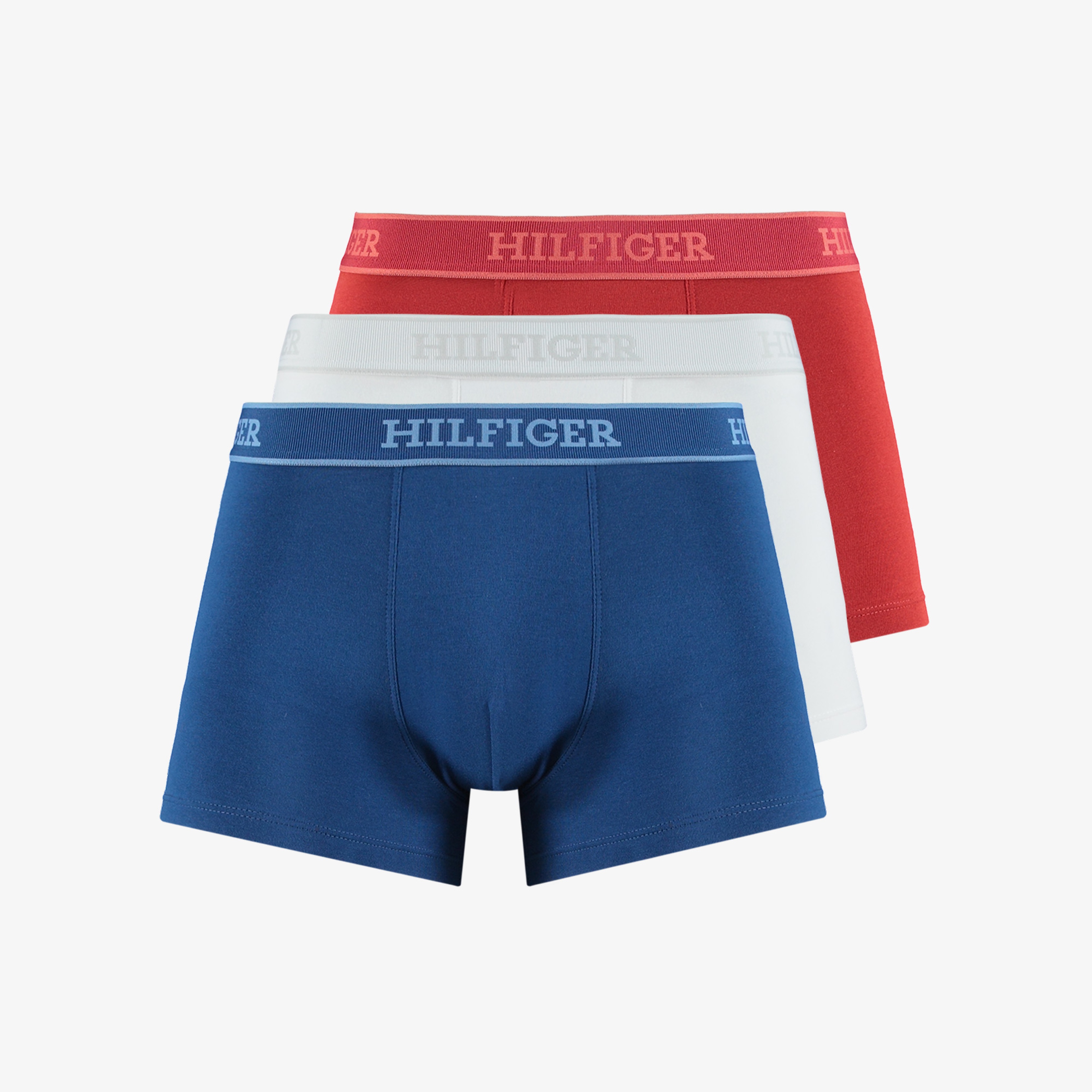 Tommy Hilfiger 3lü Erkek Renkli Boxer