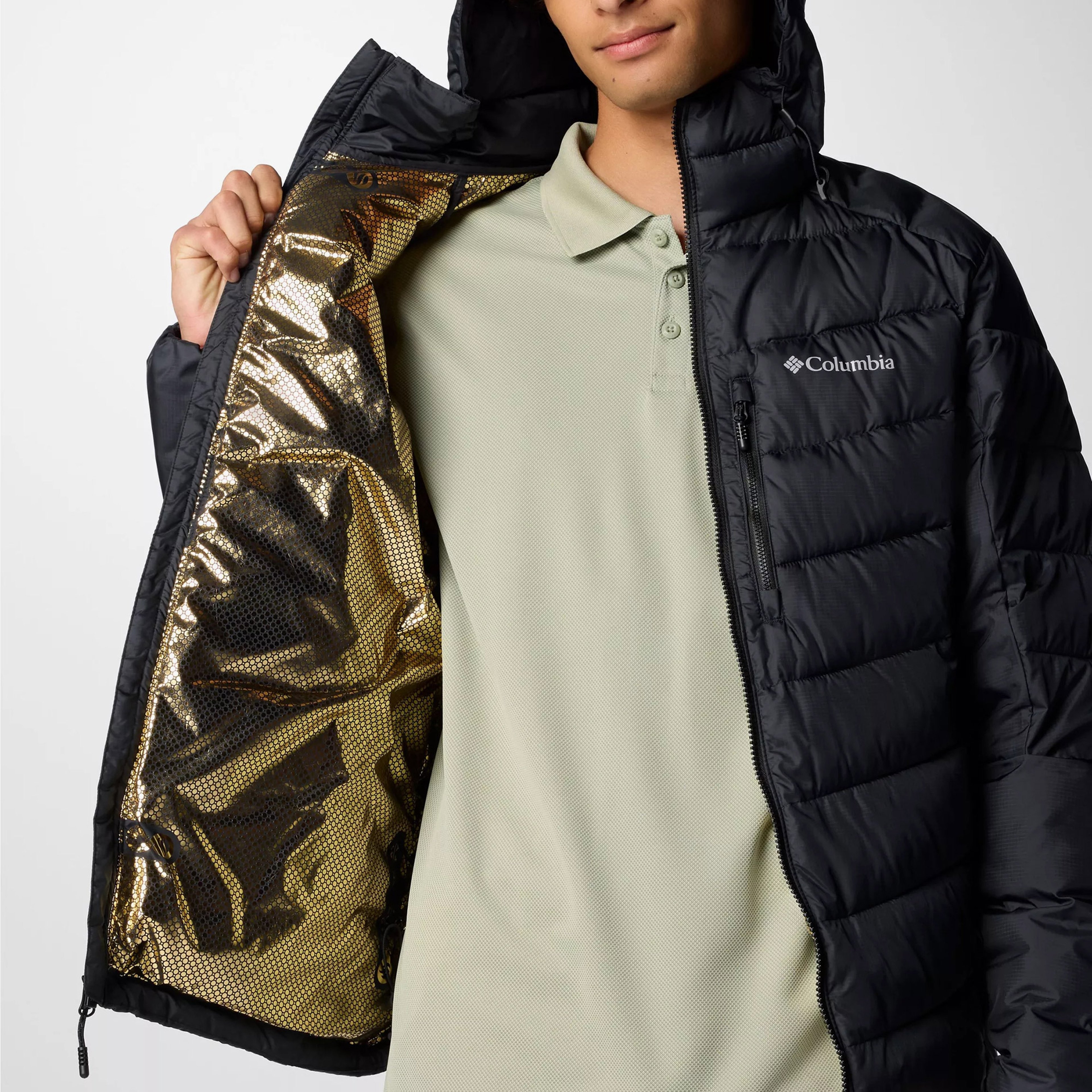 Columbia Labyrinth Loop Erkek Siyah Outdoor Mont