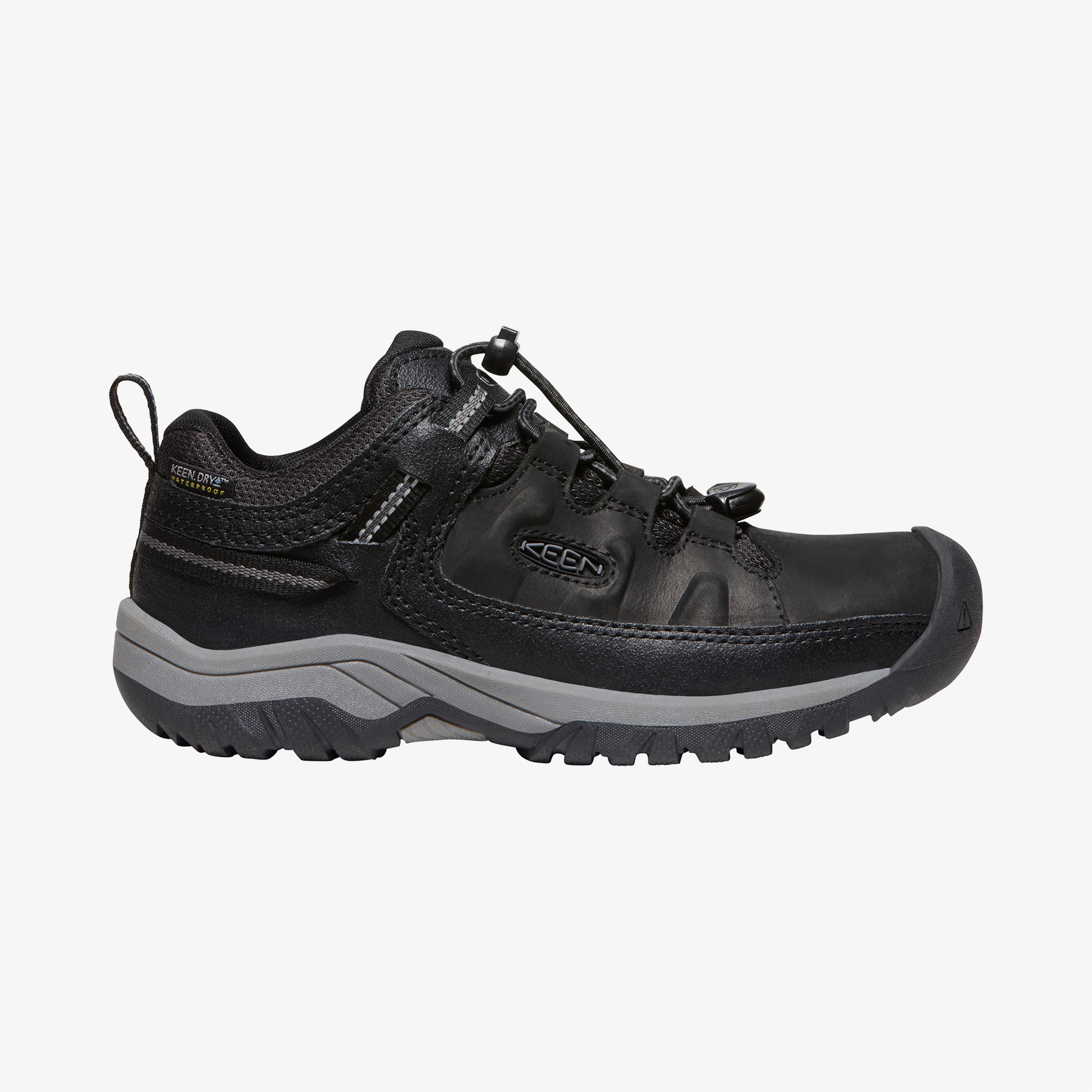 Keen Targhee Çocuk Siyah Yürüyüş Ayakkabısı