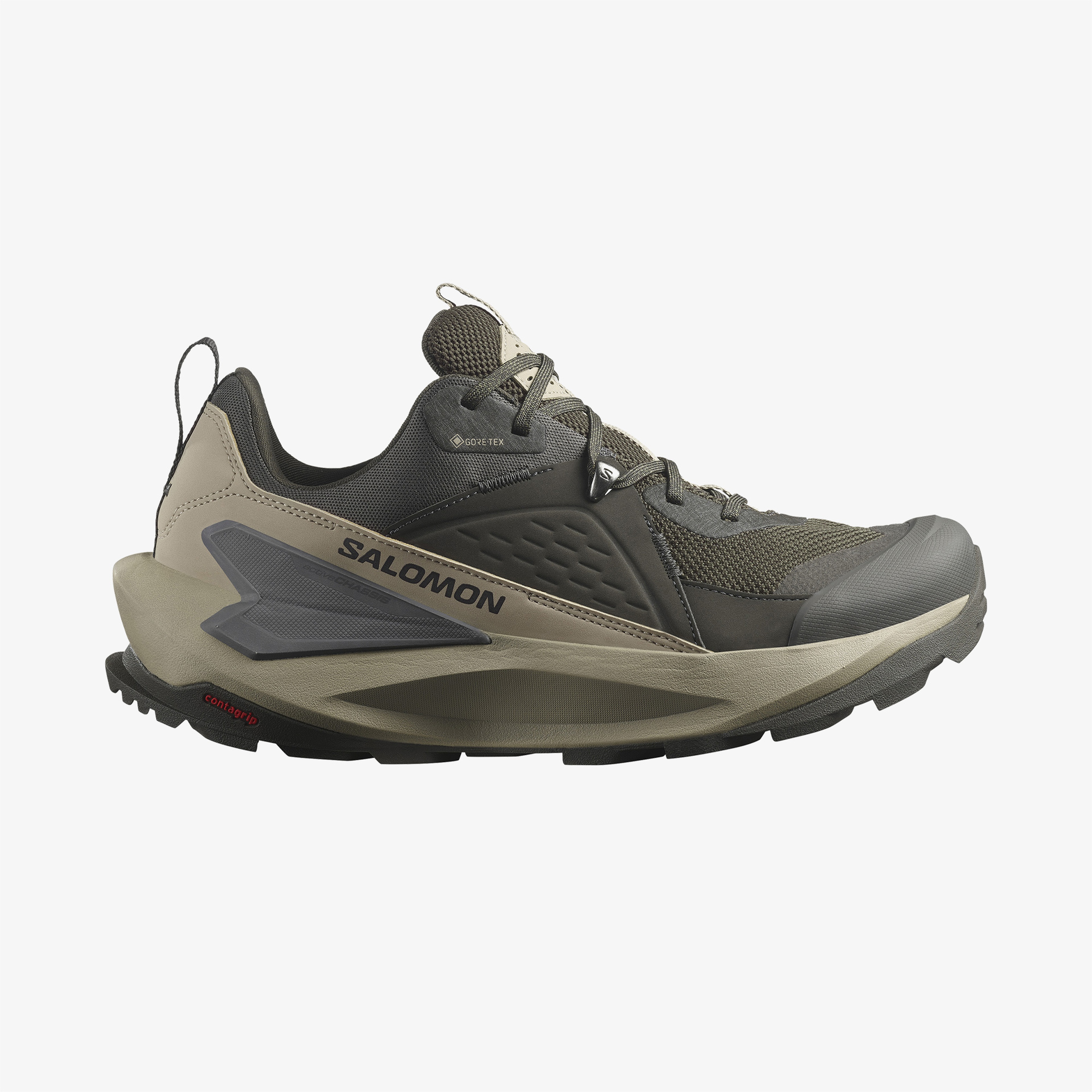 Salomon Elixir Gore-Tex Erkek Haki Outdoor Ayakkabı
