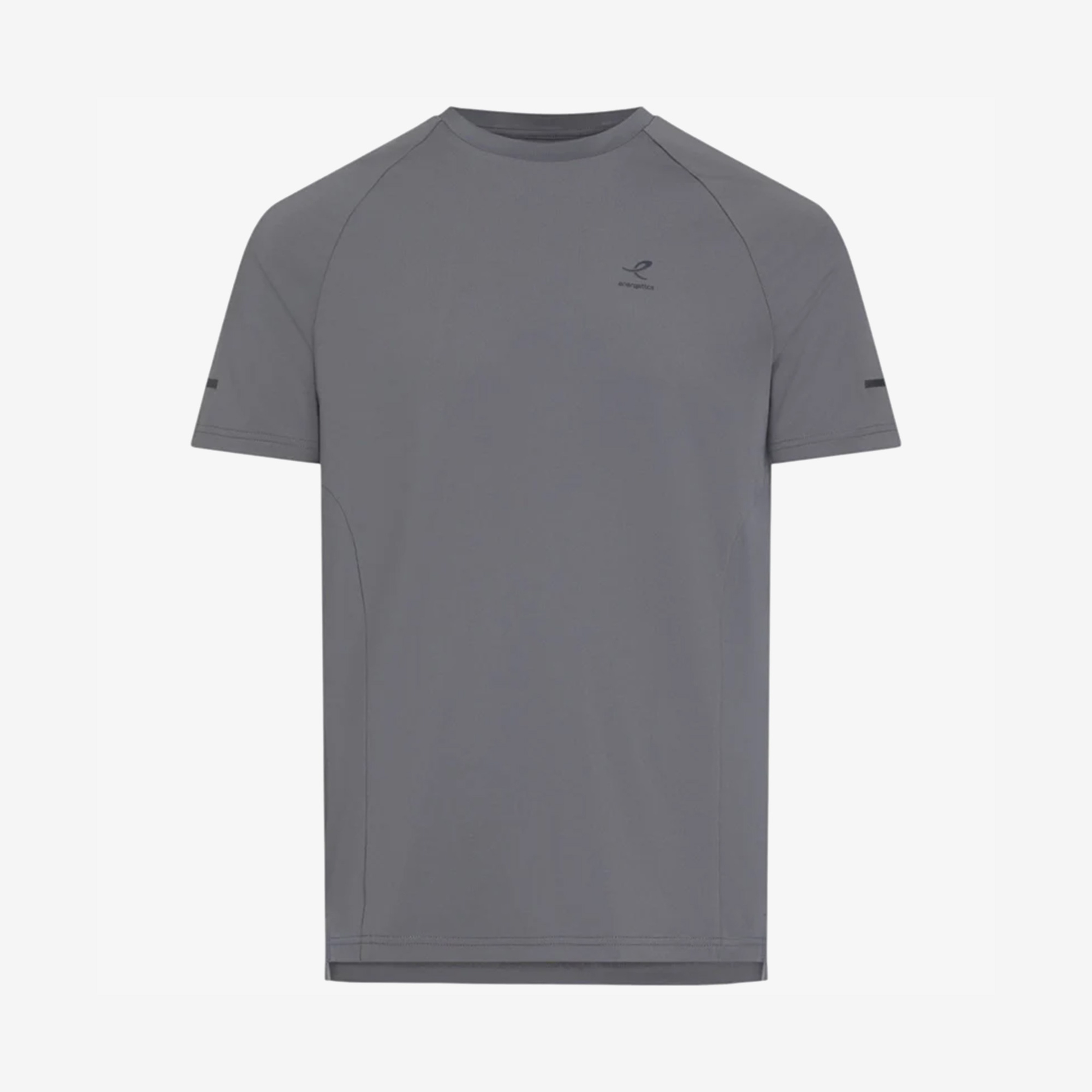 Energetics Ellazor S/S Erkek Gri Koşu T-Shirt
