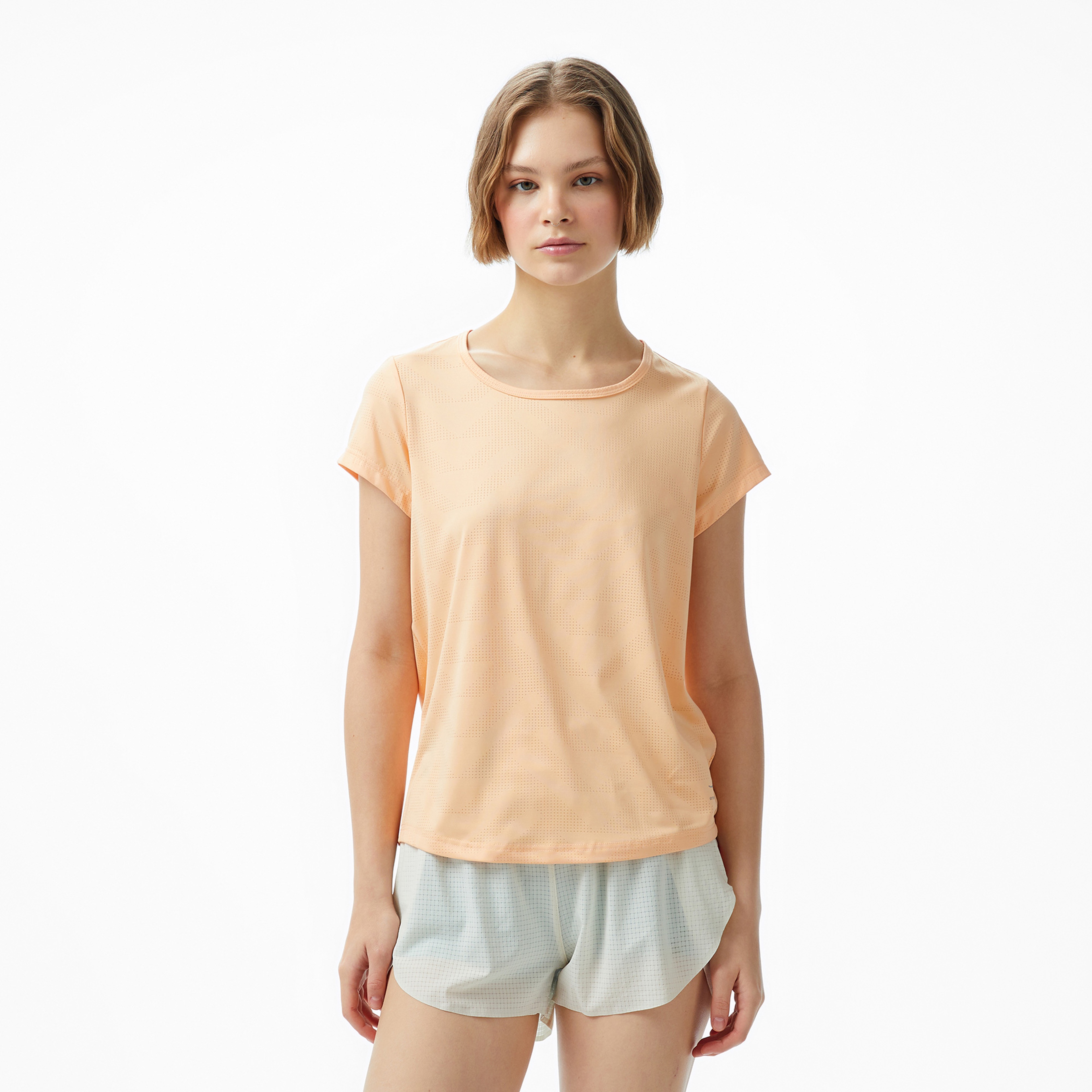 Energetics inca V Kadın Turuncu Koşu T-Shirt