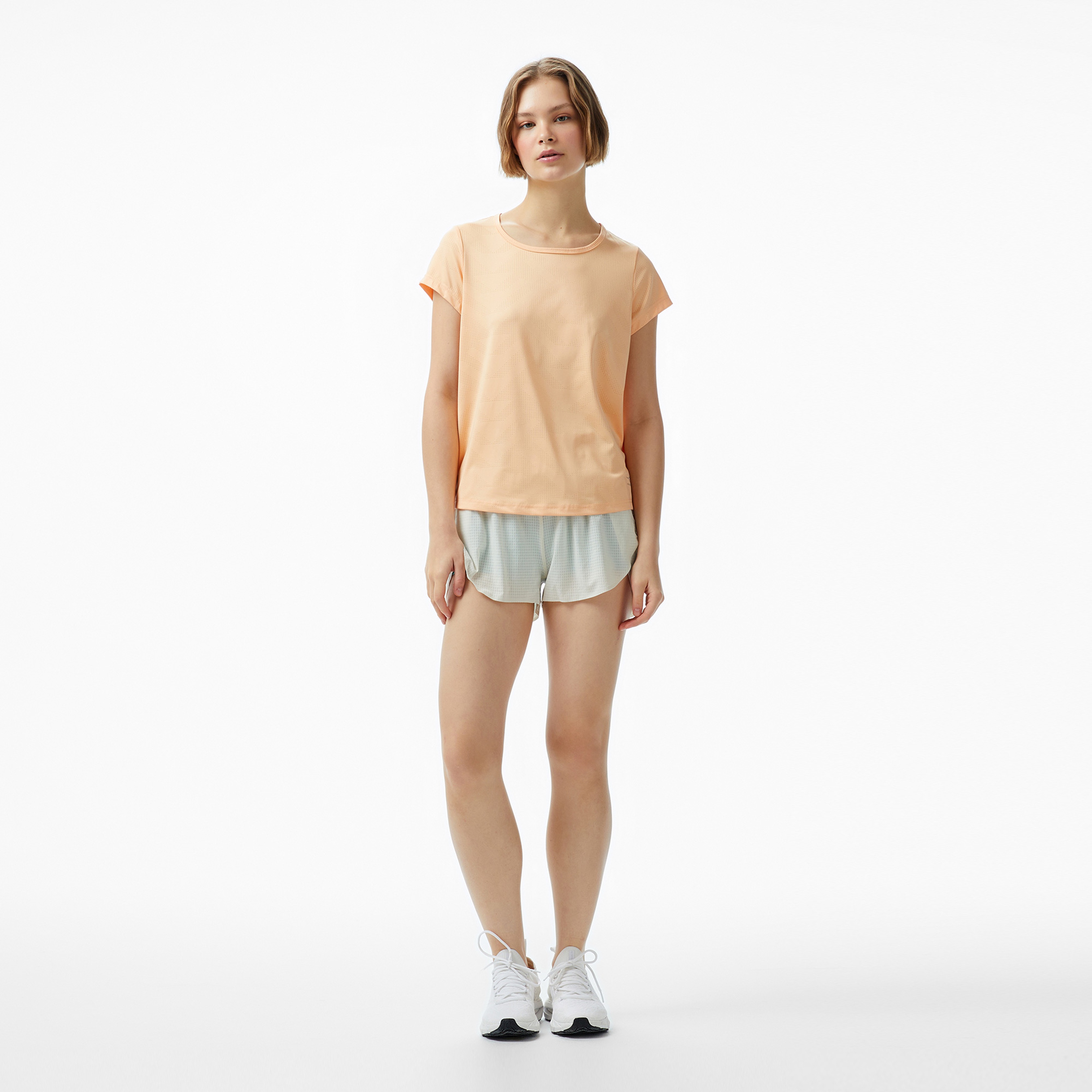 Energetics inca V Kadın Turuncu Koşu T-Shirt