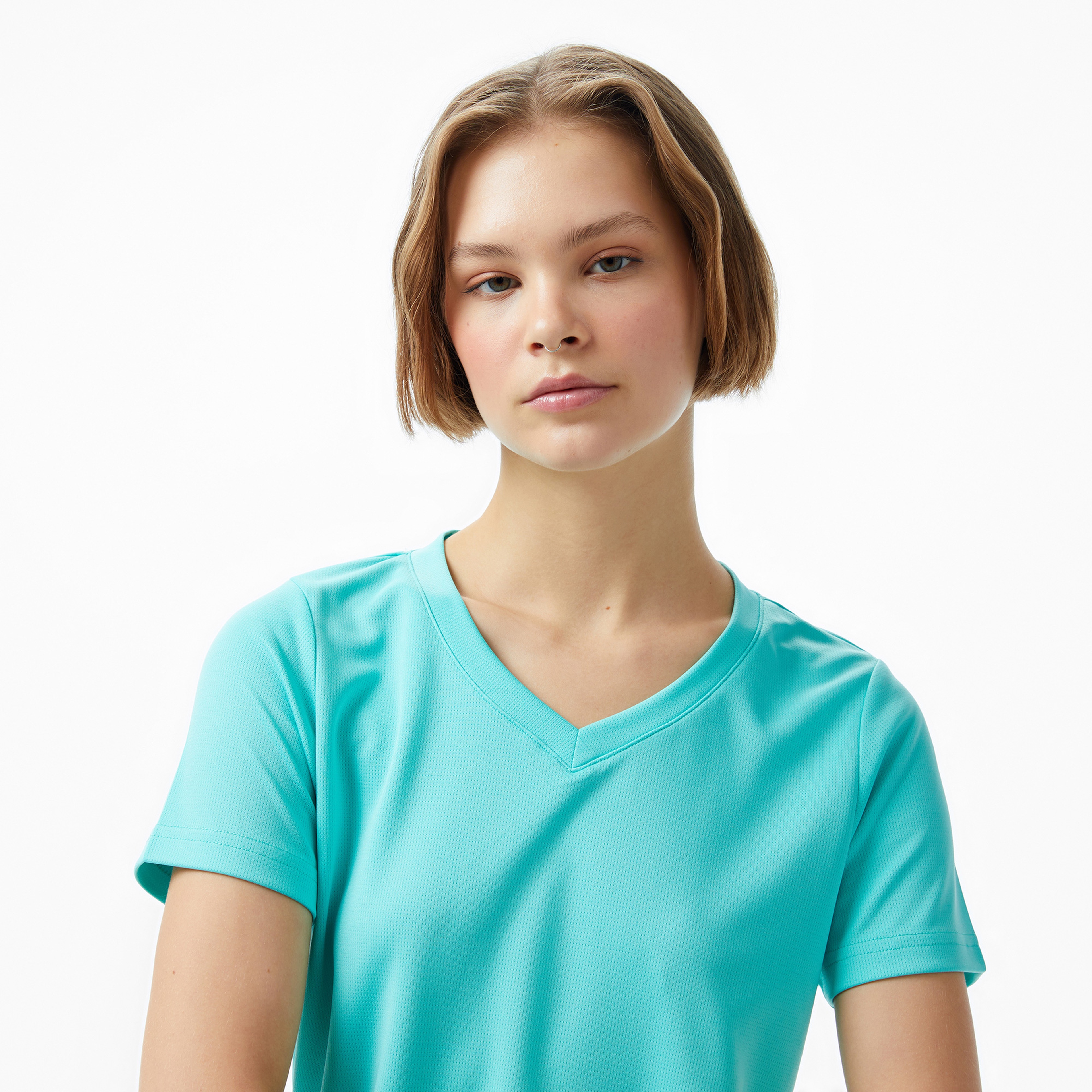 Energetics Ganja Ss Kadın Yeşil Antrenman T-Shirt