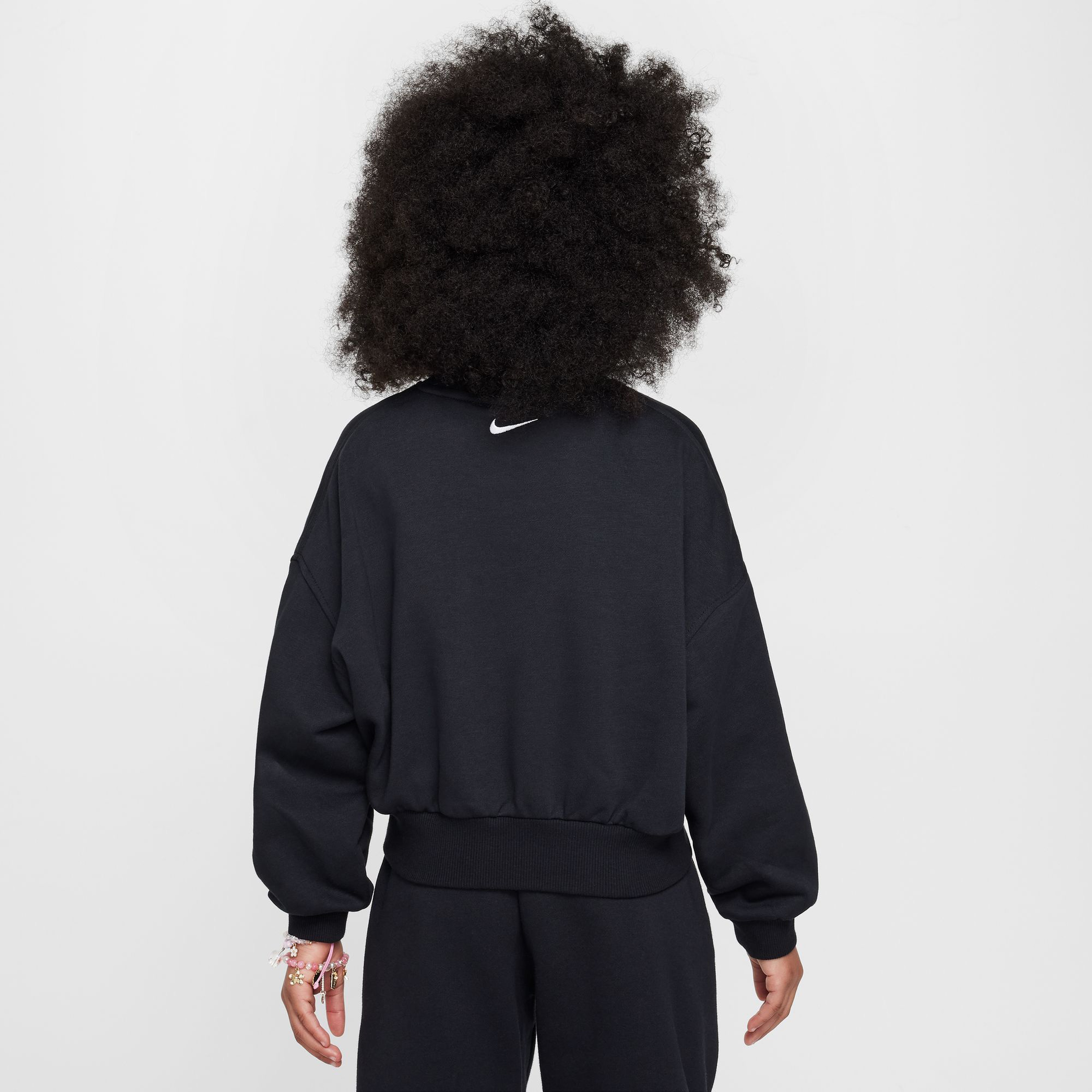 Nike Sportswear Club Çocuk Siyah Sweatshirt