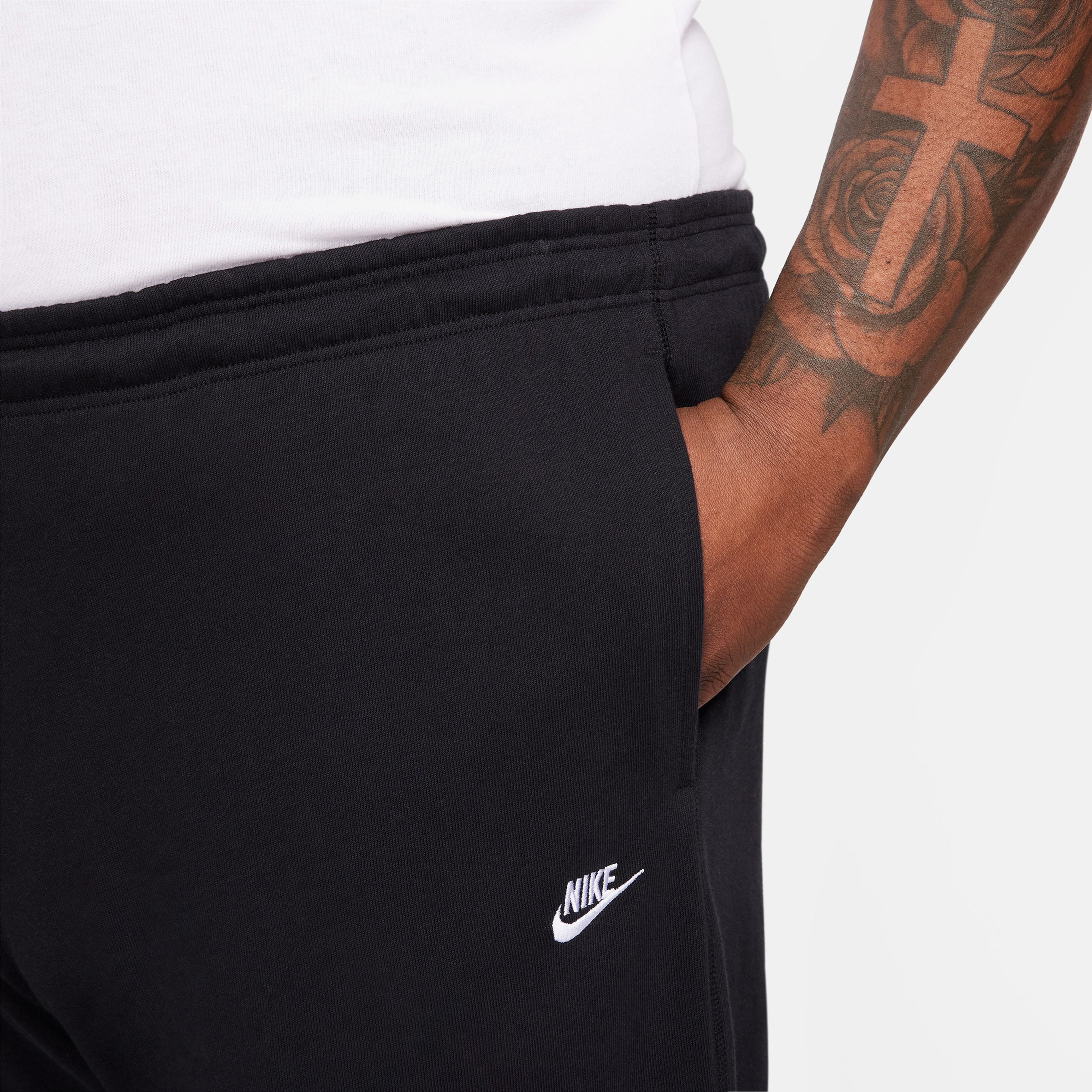 Nike Sportswear Club Knit Erkek Siyah Günlük Eşofman Altı