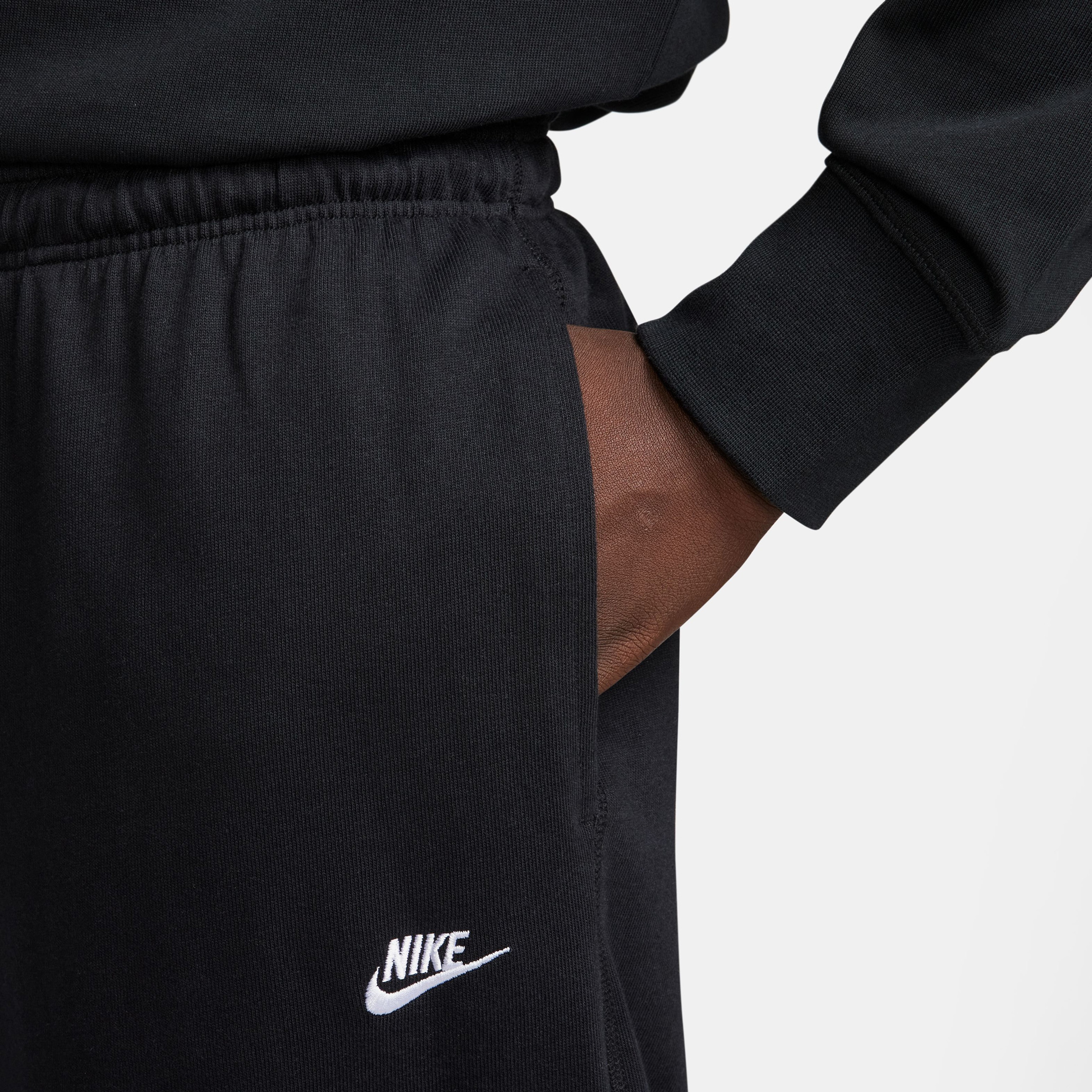 Nike Sportswear Club Knit Erkek Siyah Günlük Eşofman Altı