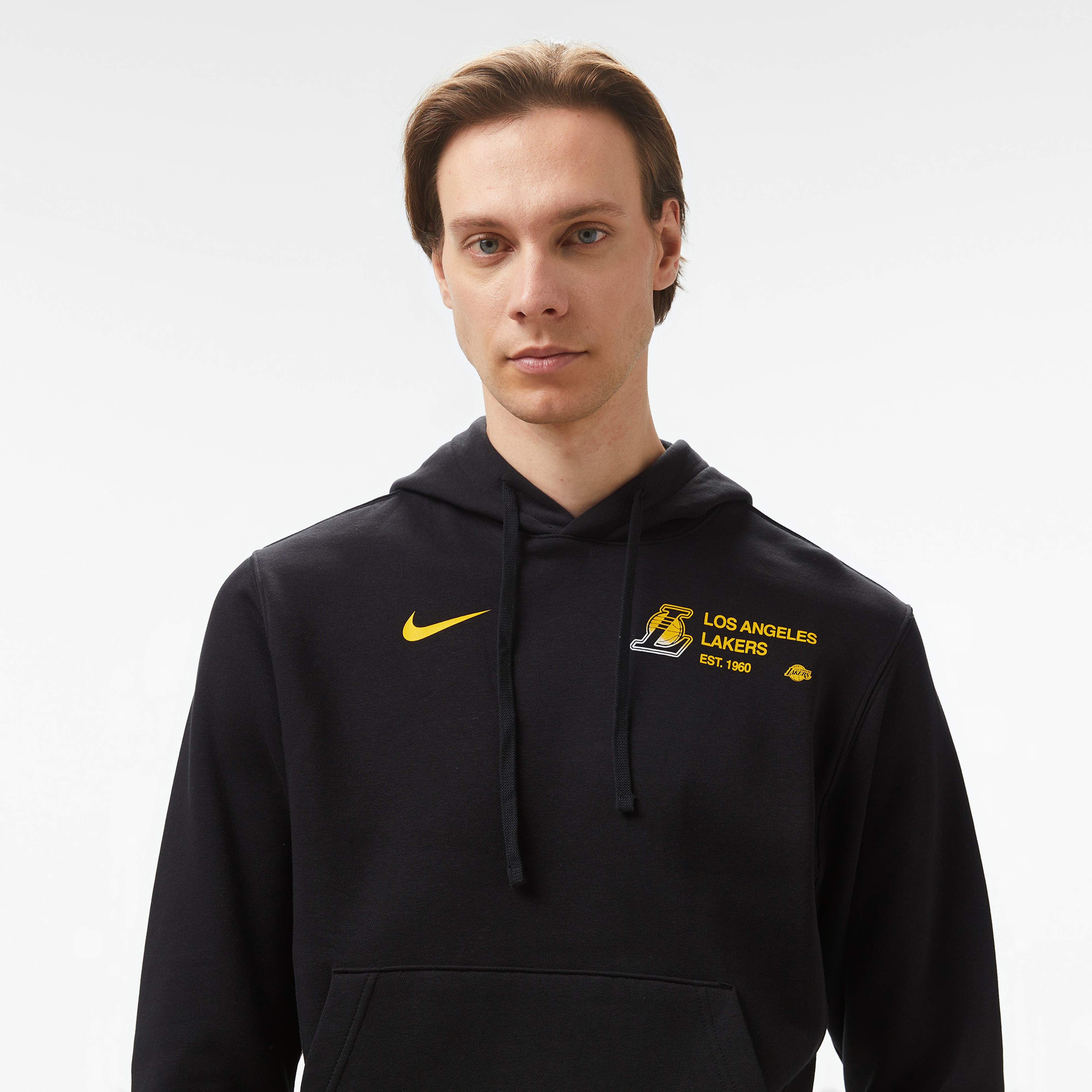 Nike Los Angeles Lakers Erkek Siyah Günlük Sweatshirt
