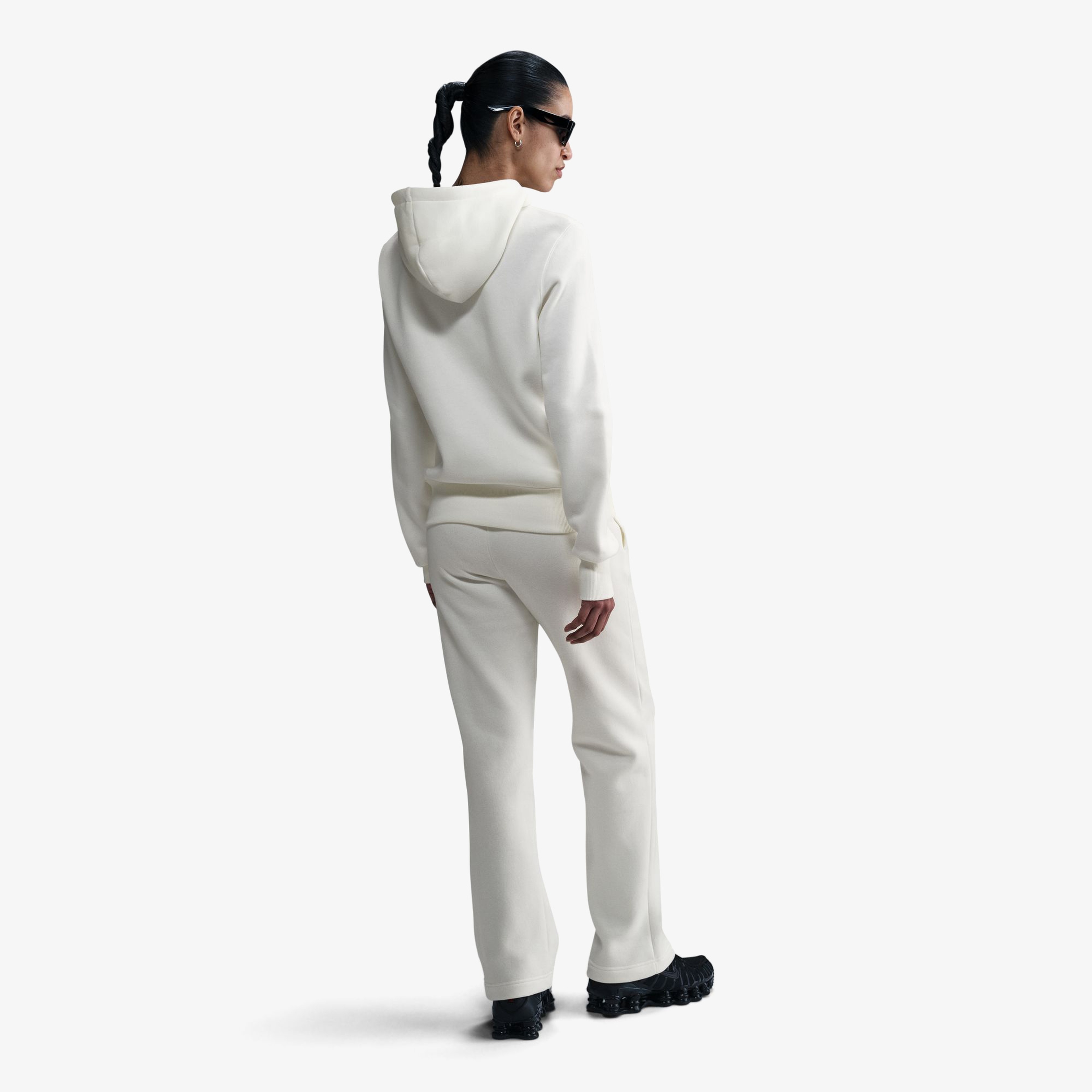 Nike Sportswear Phoenix Fleece Kadın Beyaz Sweatshirt