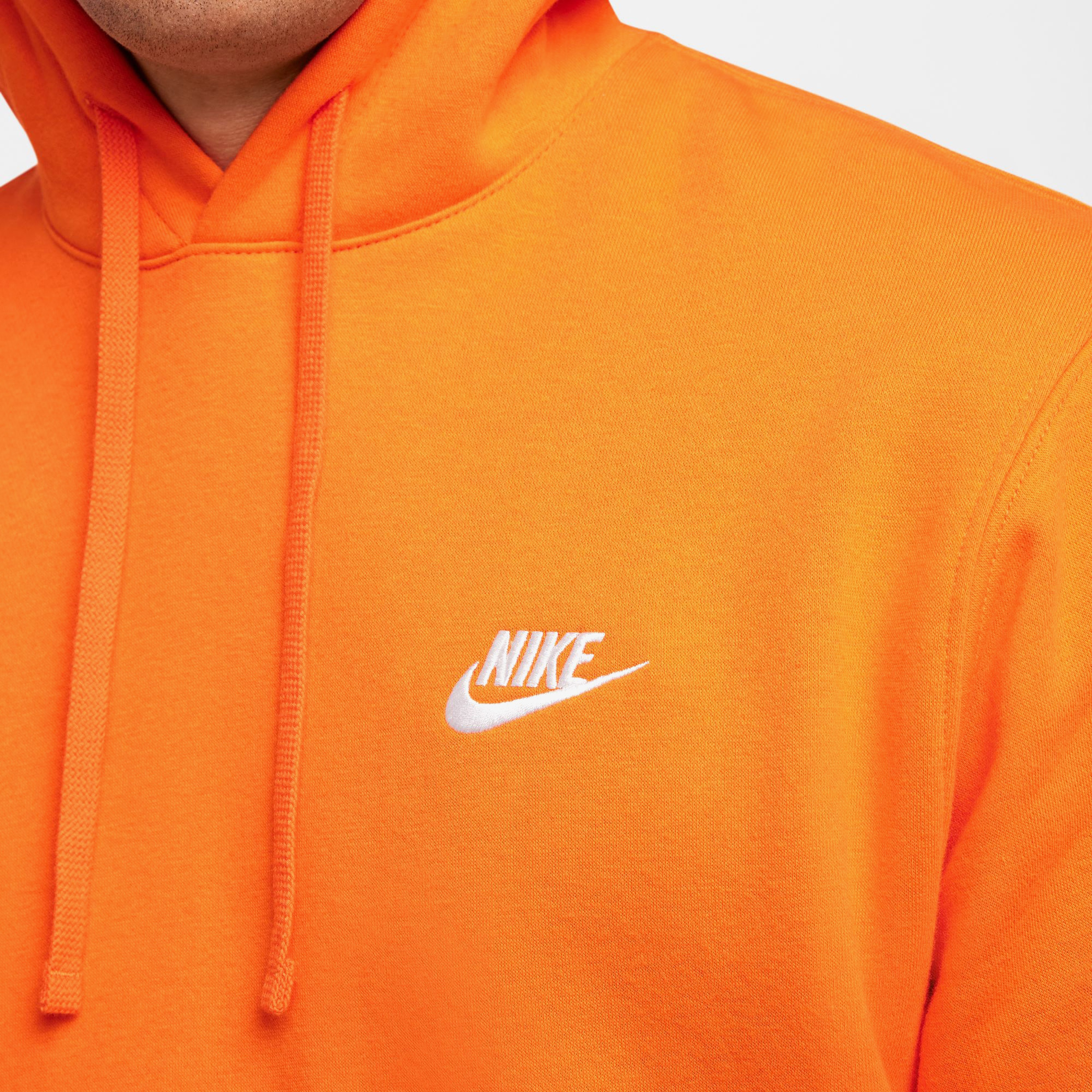 Nike Sportswear Club Fleece Erkek Turuncu Günlük Sweatshirt