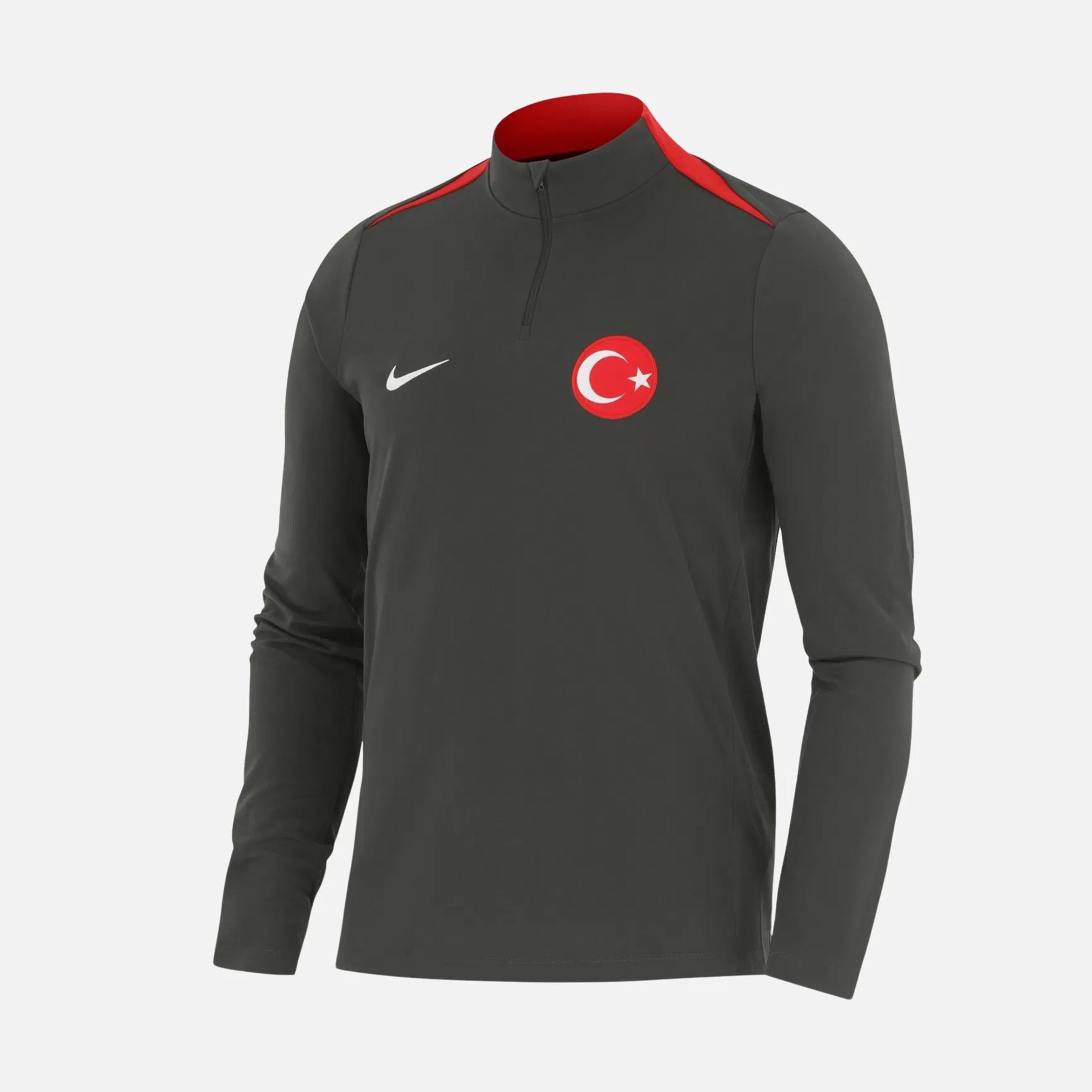 Nike Türkiye A Milli Takım Erkek Gri Futbol Üstü
