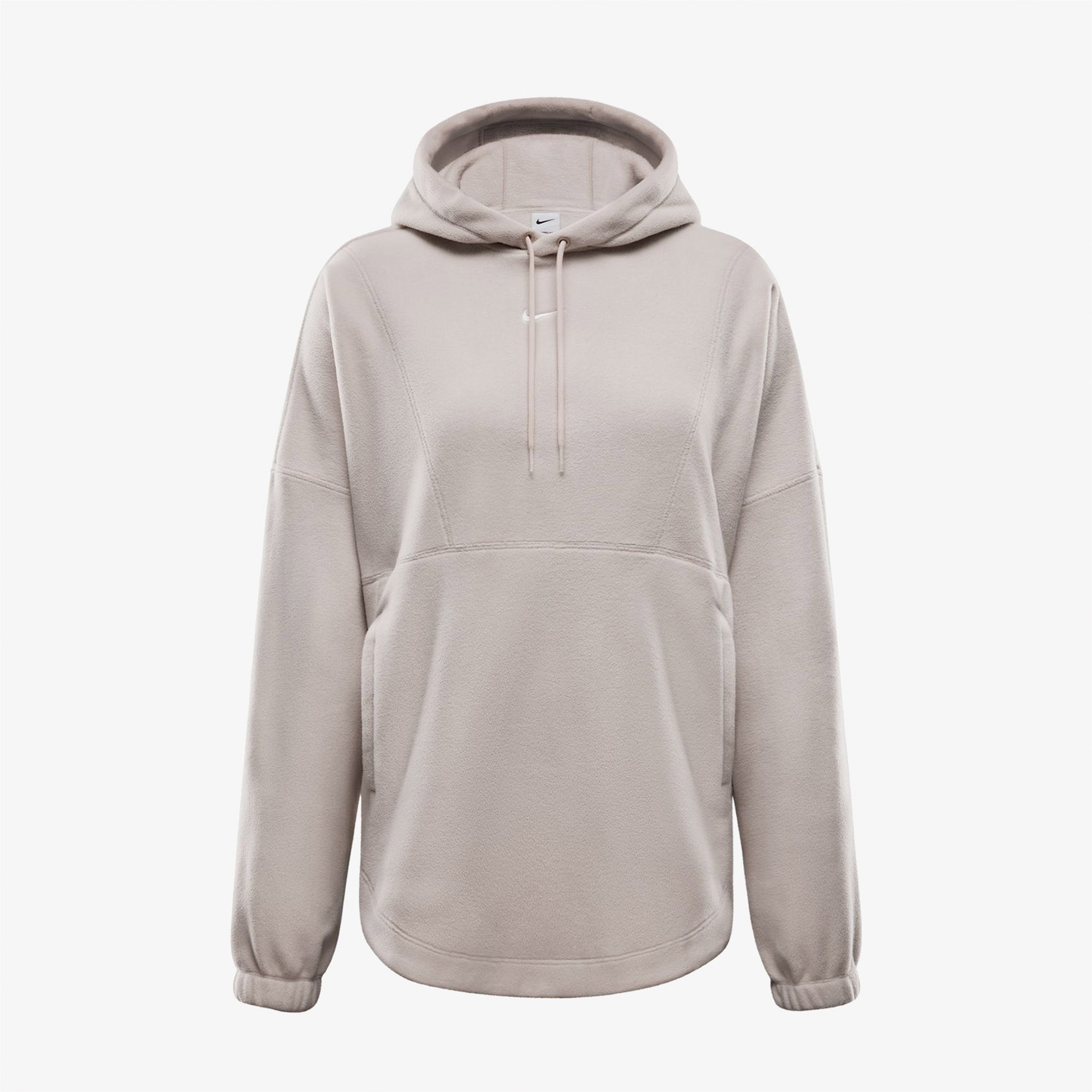 Nike One Therma Fit Pullover Kadın Gri Günlük Sweatshirt
