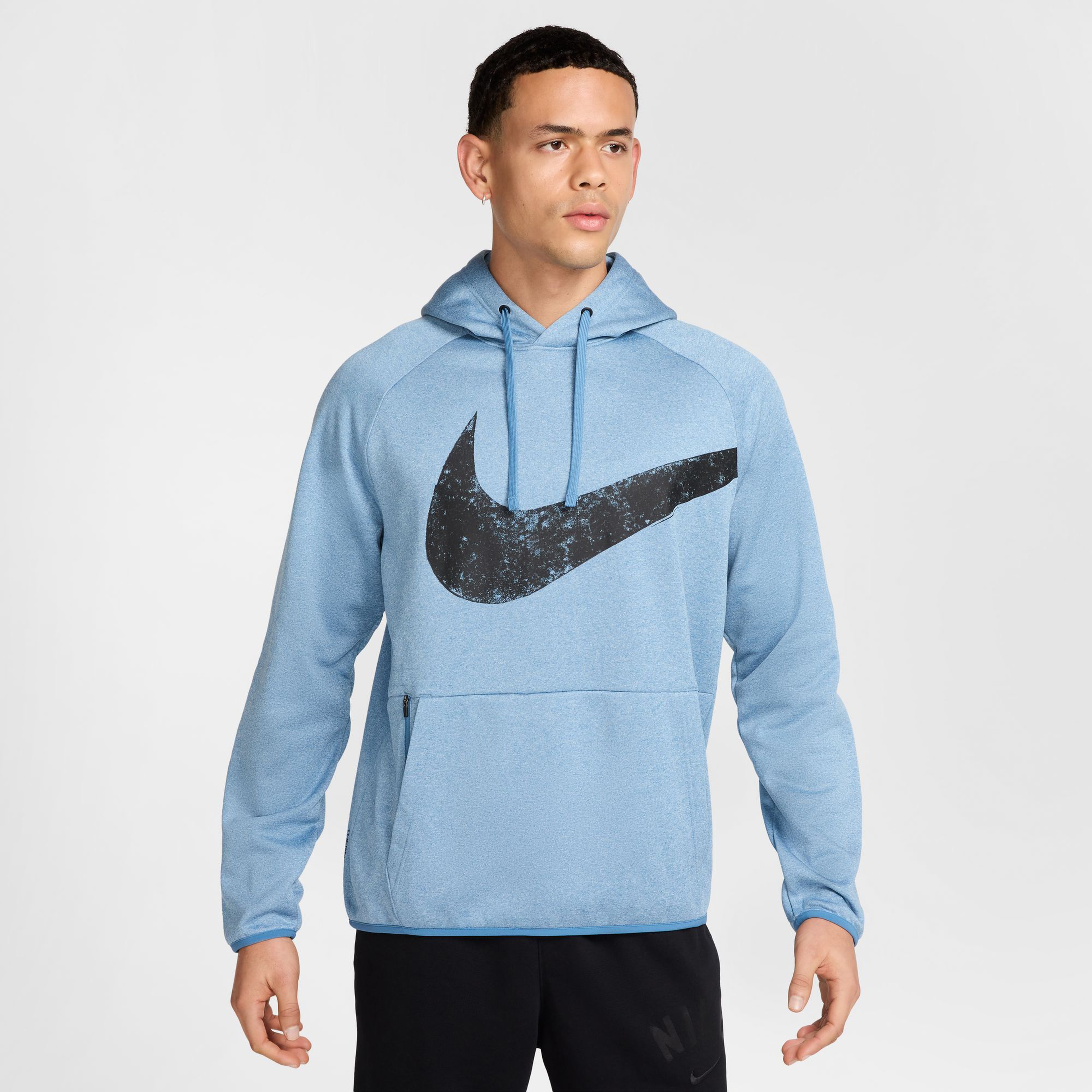Nike Therma Fit Pro Erkek Mavi Günlük Sweatshirt