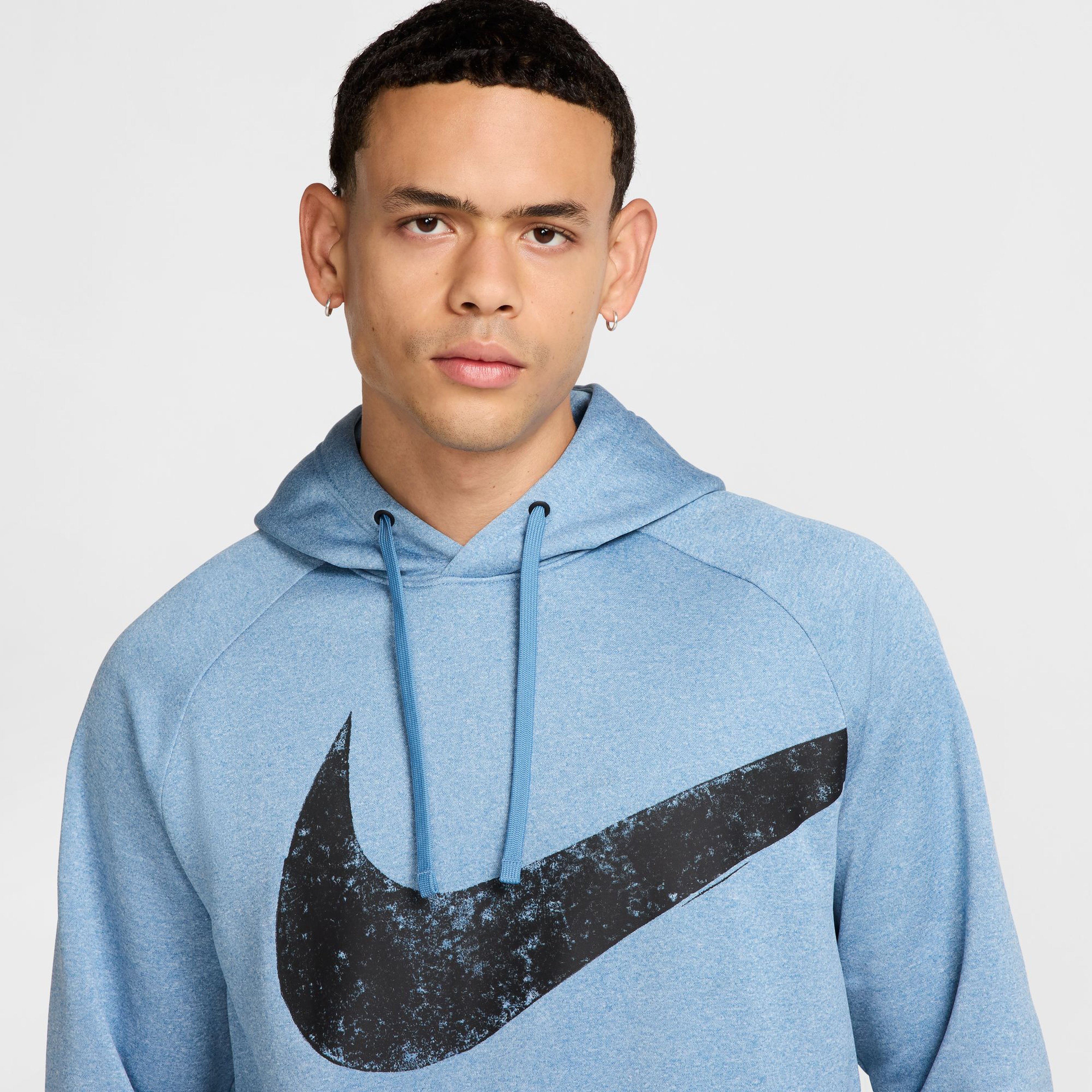 Nike Therma Fit Pro Erkek Mavi Günlük Sweatshirt