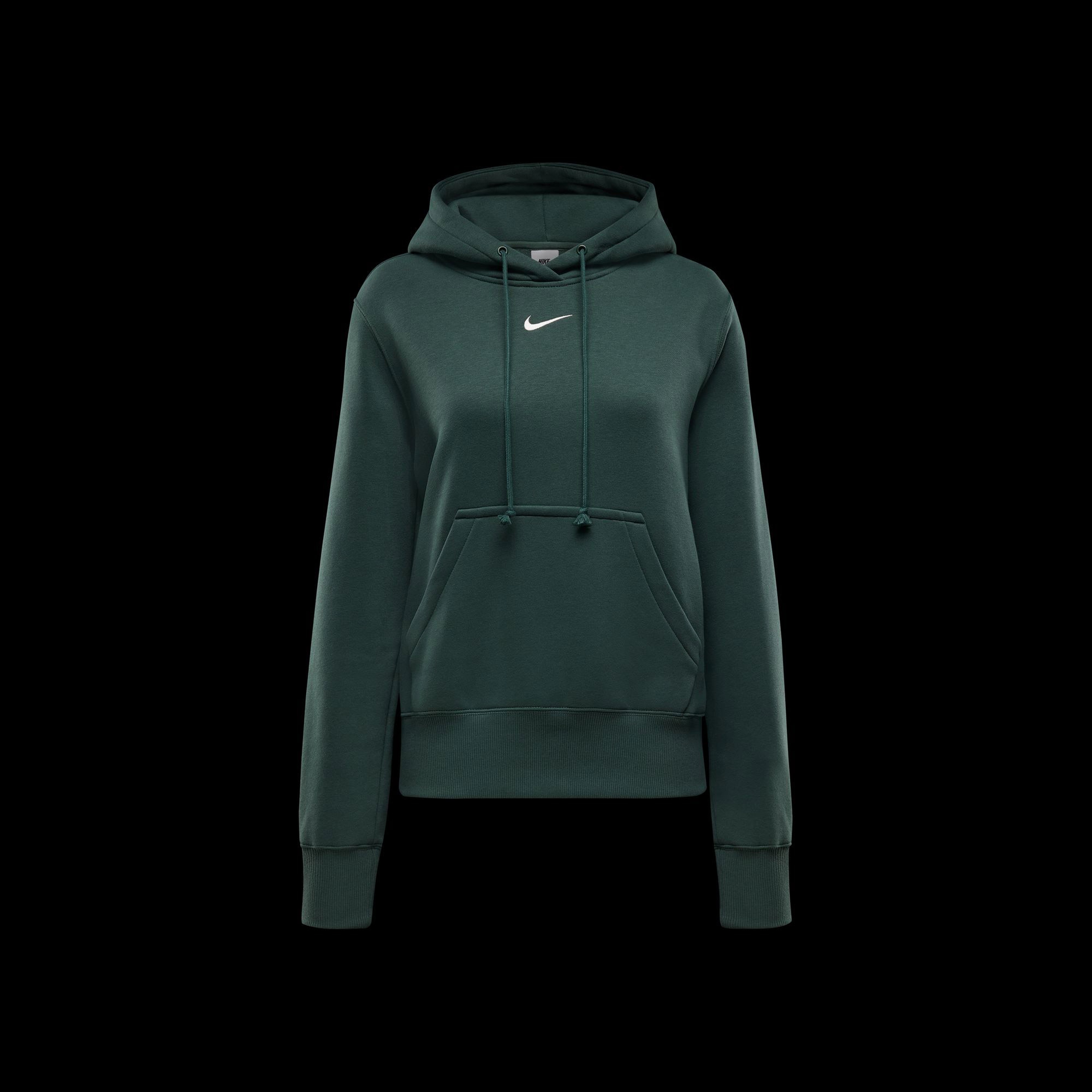 Nike Sportswear Phoenix Fleece Kadın Yeşil Günlük Sweatshirt