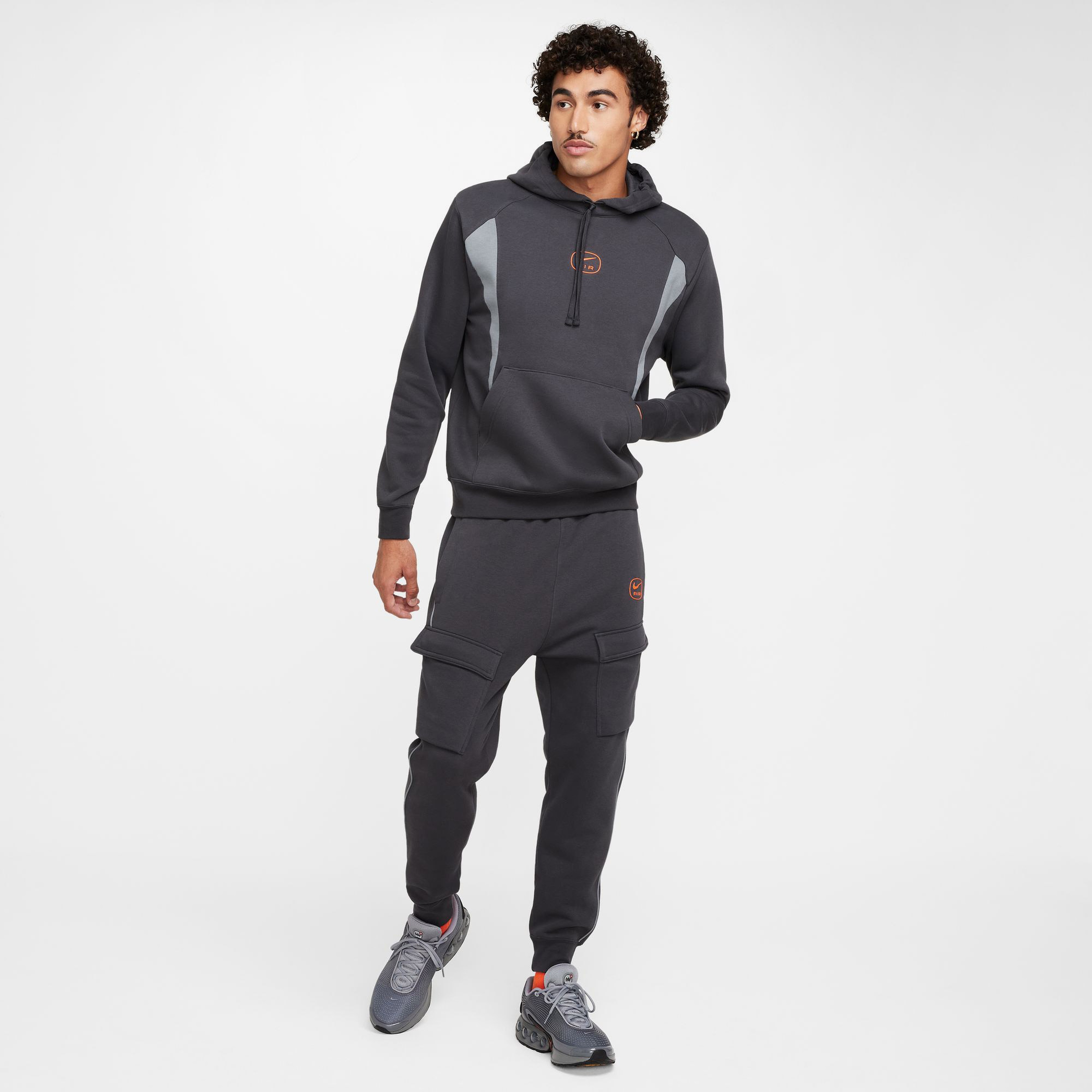 Nike Air Pullover Erkek Gri Günlük Sweatshirt